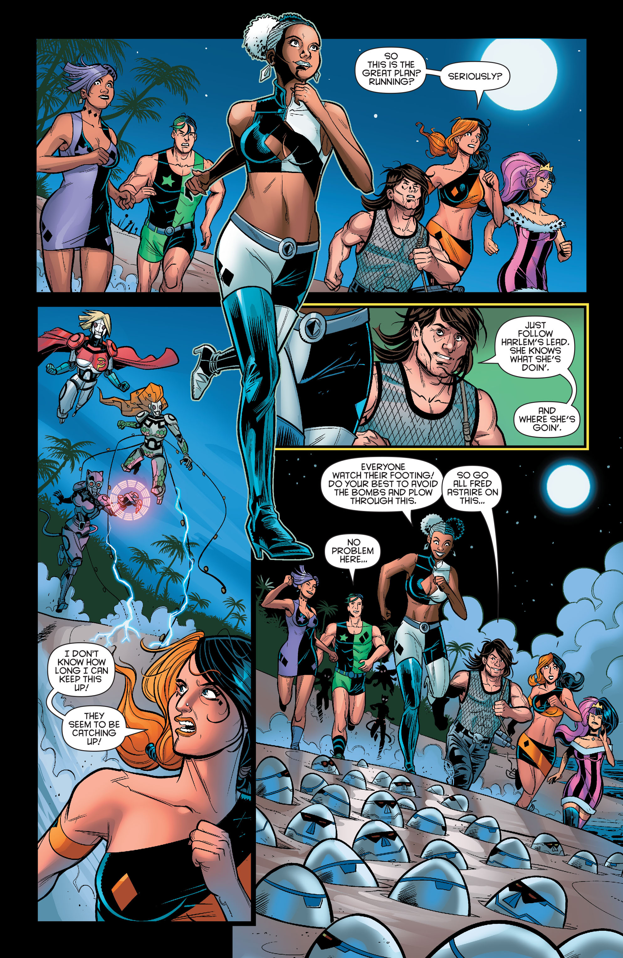 Read online Harley Quinn And Her Gang Of Harleys comic -  Issue #5 - 11