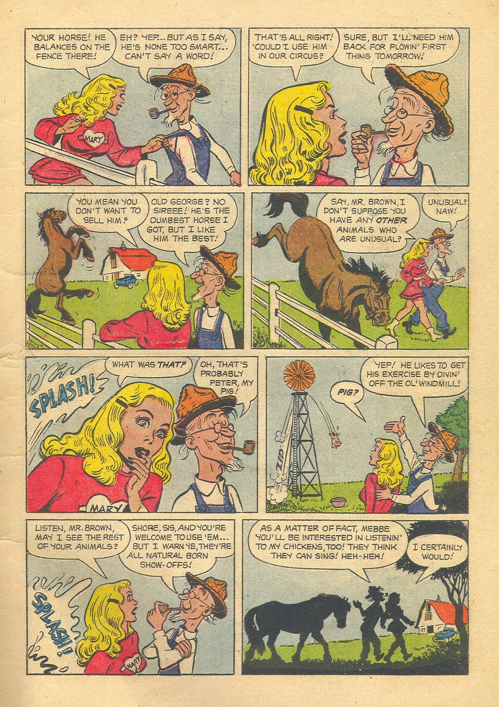 Read online Four Color Comics comic -  Issue #592 - 7