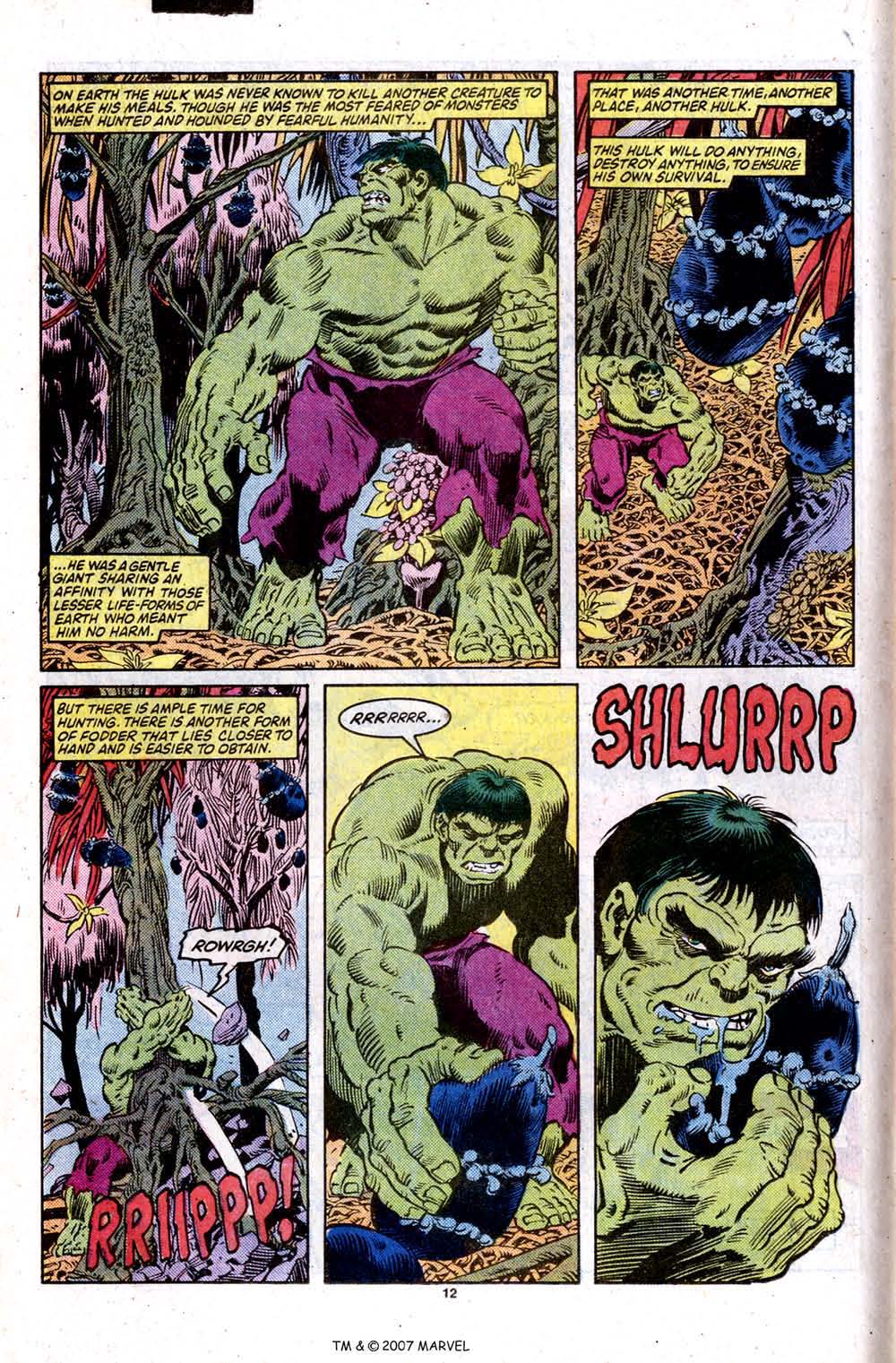 Read online The Incredible Hulk (1968) comic -  Issue # _Annual 1984 - 18