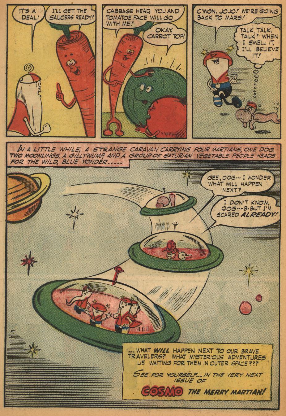 Read online Cosmo the Merry Martian comic -  Issue #5 - 34