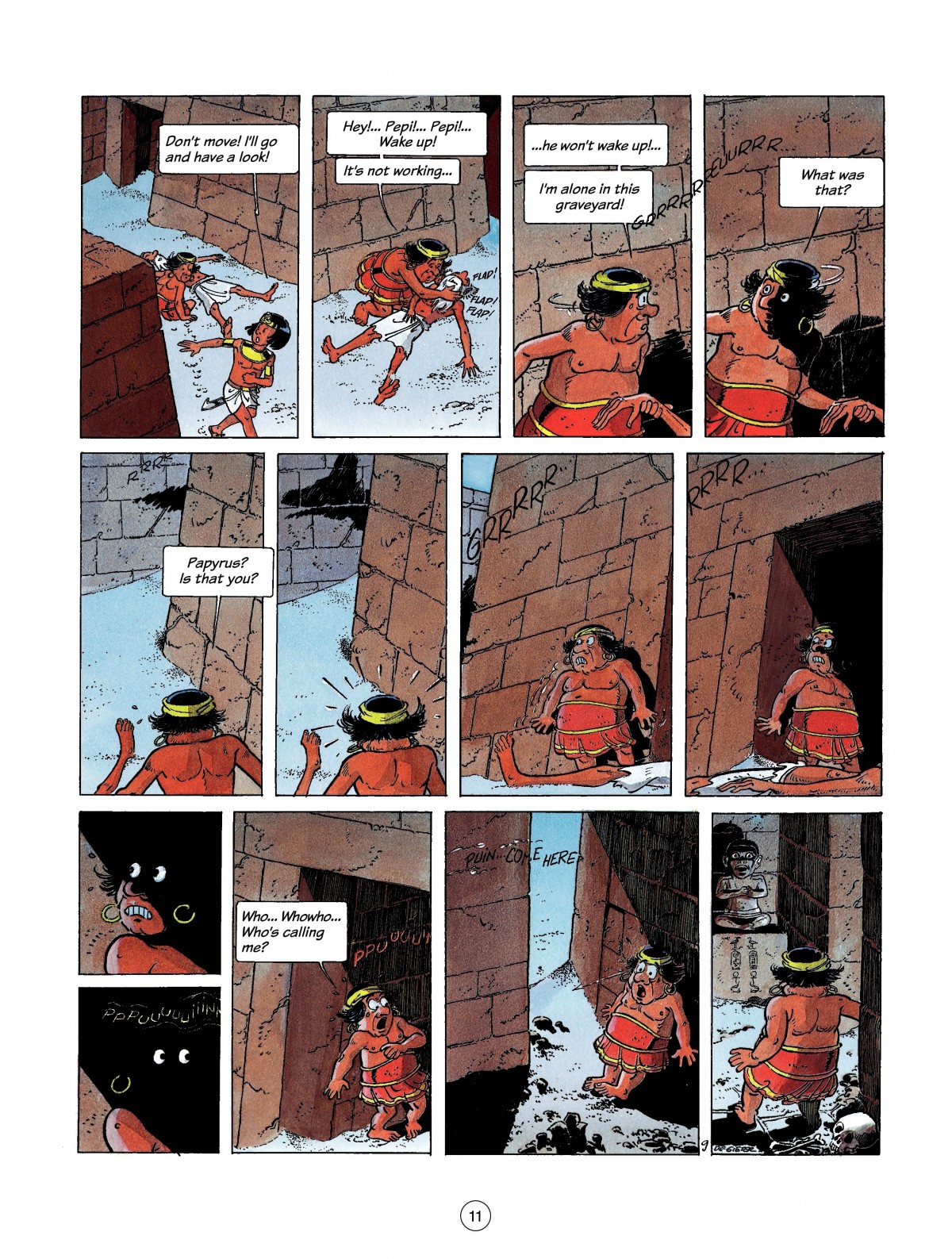 Read online Papyrus comic -  Issue #6 - 11