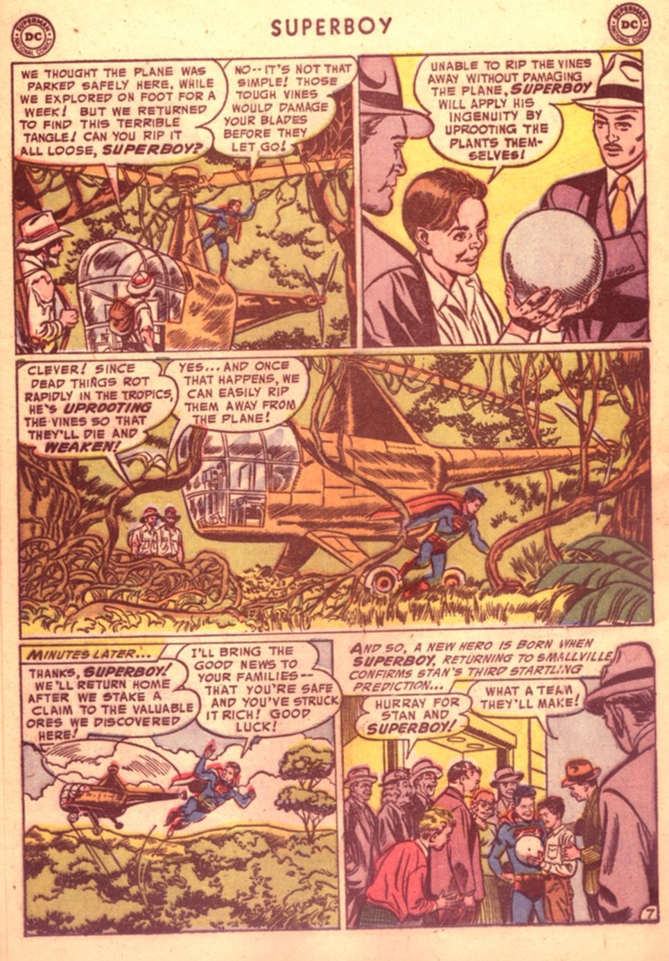 Read online Superboy (1949) comic -  Issue #35 - 33