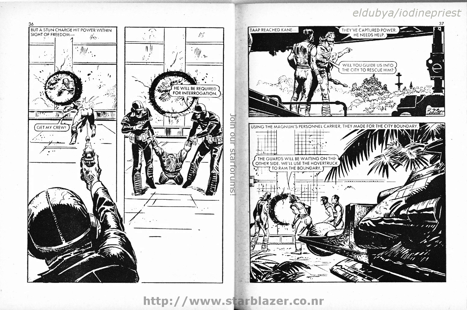 Read online Starblazer comic -  Issue #84 - 20
