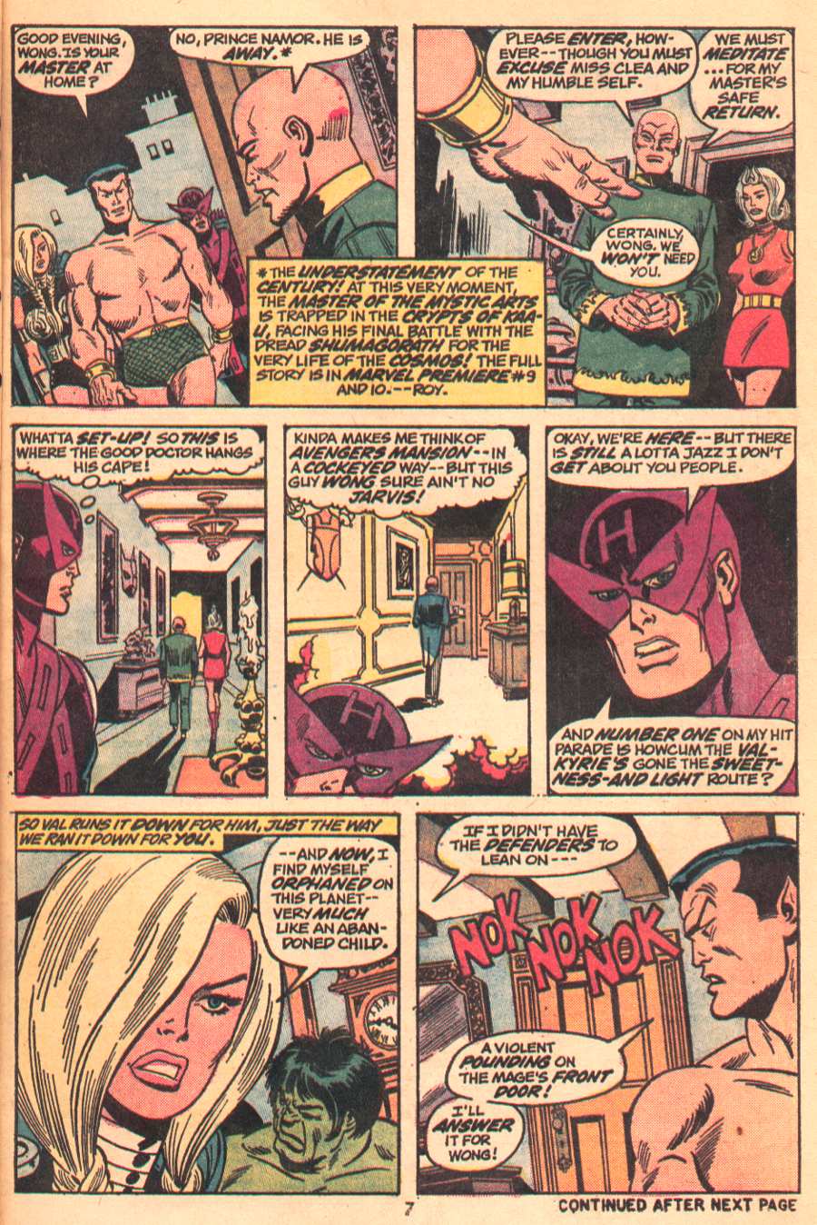 The Defenders (1972) Issue #7 #8 - English 7