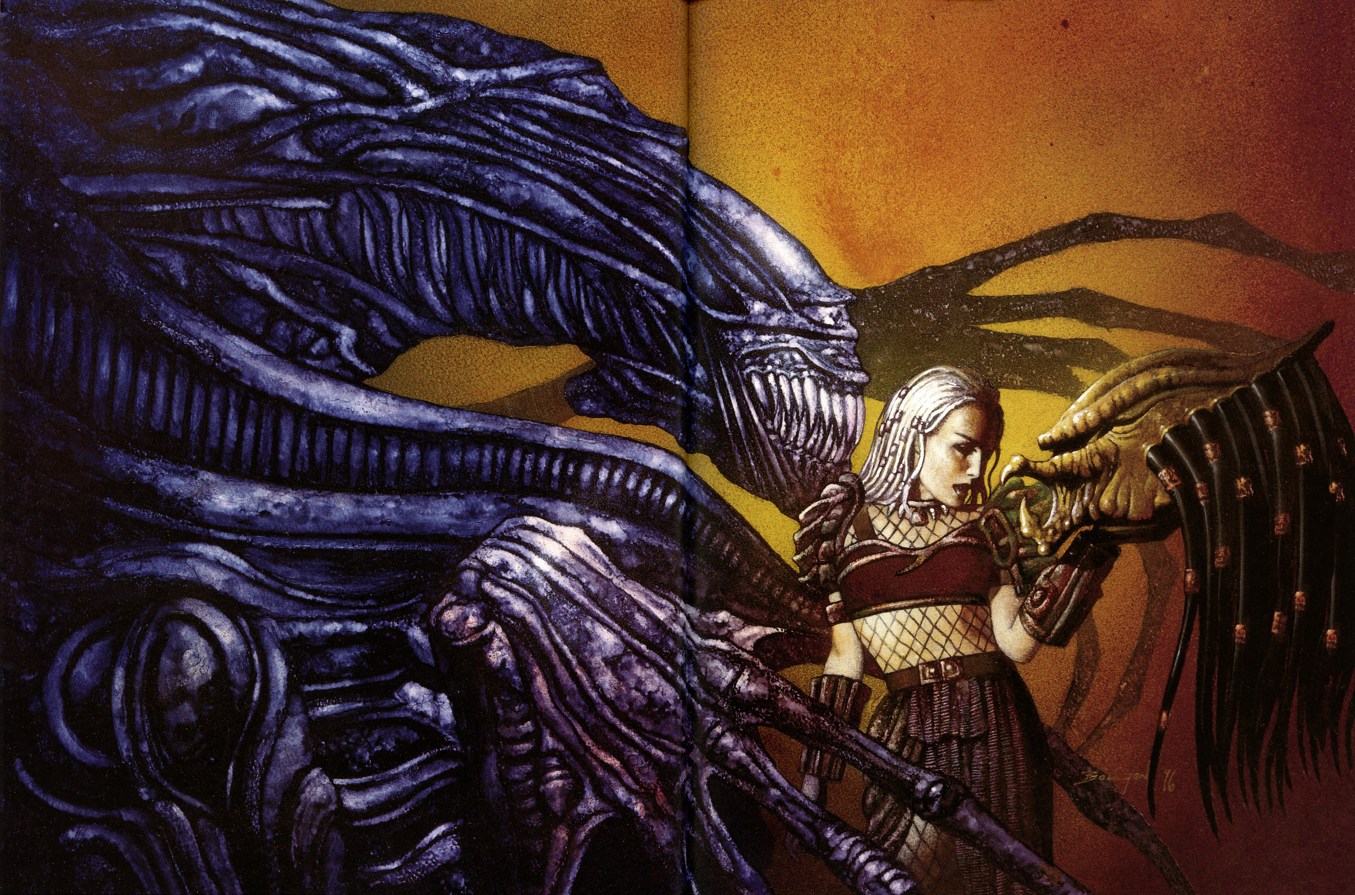 Read online Aliens/Predator: Panel to Panel comic -  Issue # TPB (Part 2) - 44