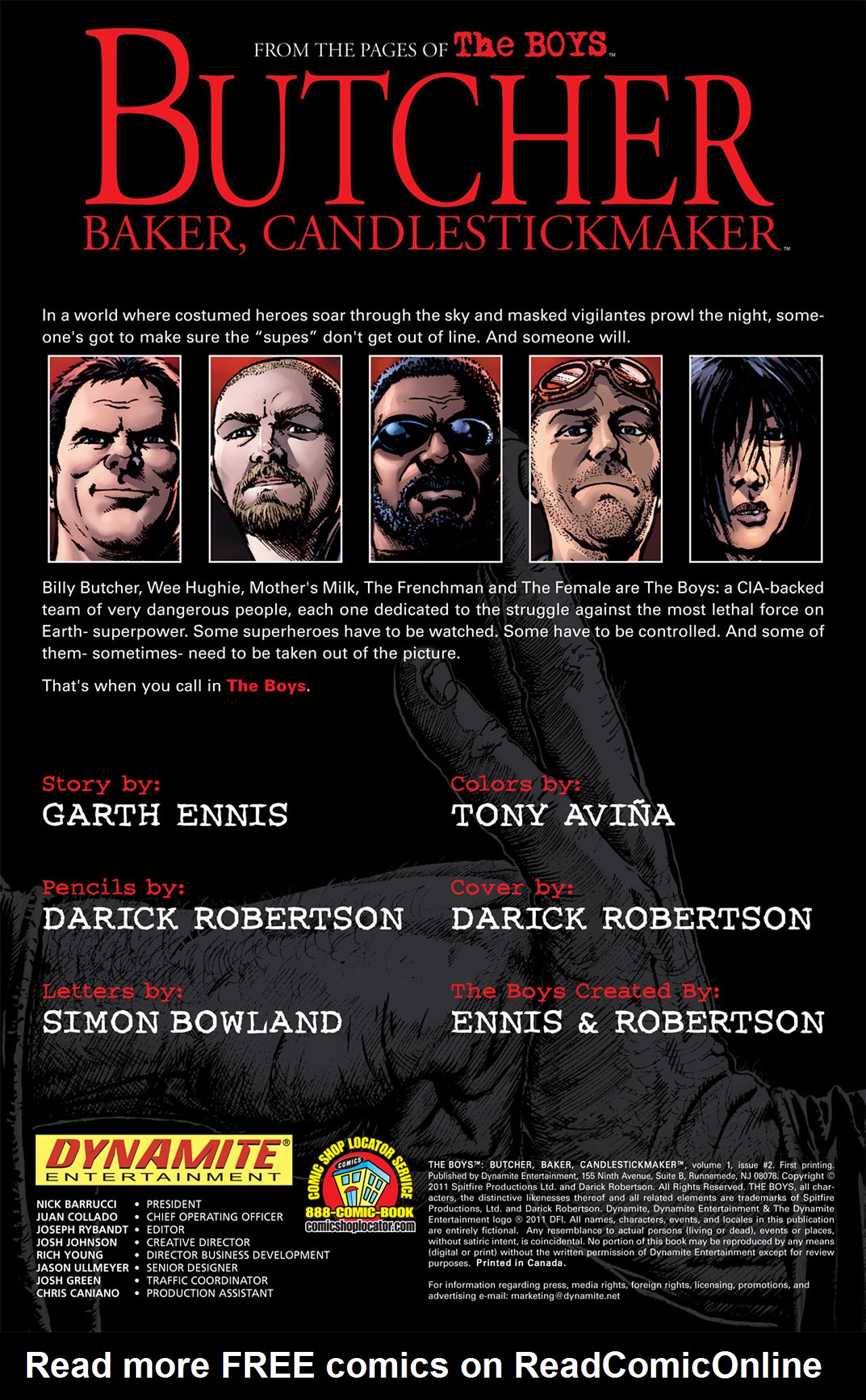 Read online The Boys: Butcher, Baker, Candlestickmaker comic -  Issue #2 - 2