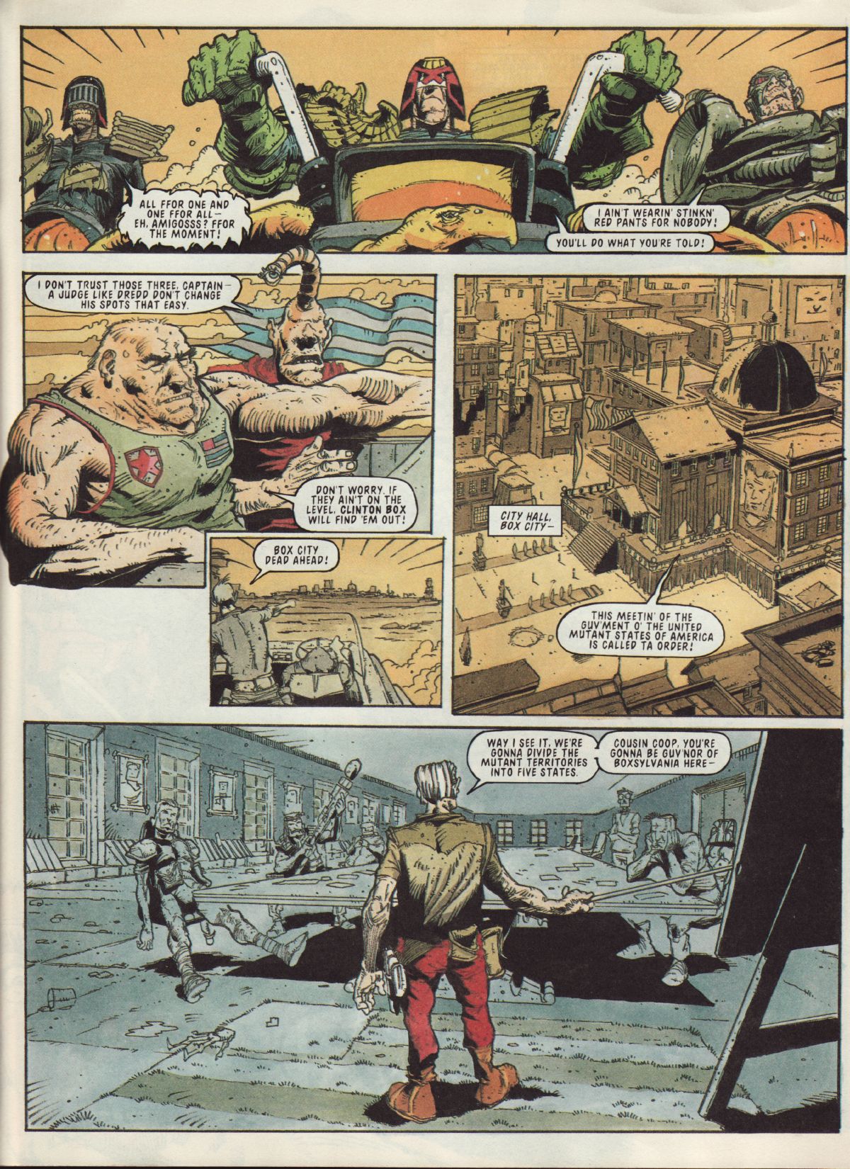 Read online Judge Dredd Megazine (vol. 3) comic -  Issue #4 - 12