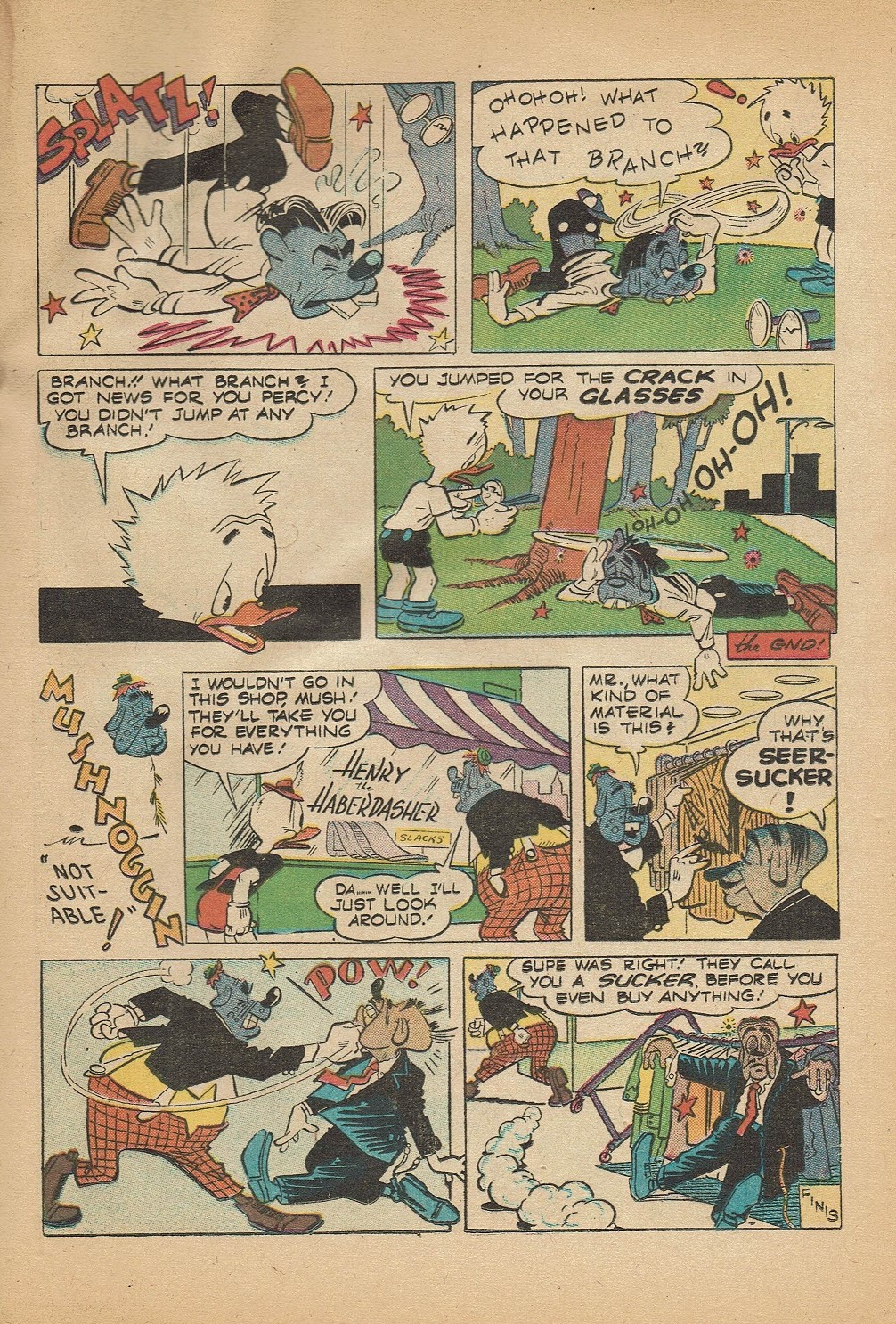 Read online Super Duck Comics comic -  Issue #66 - 21
