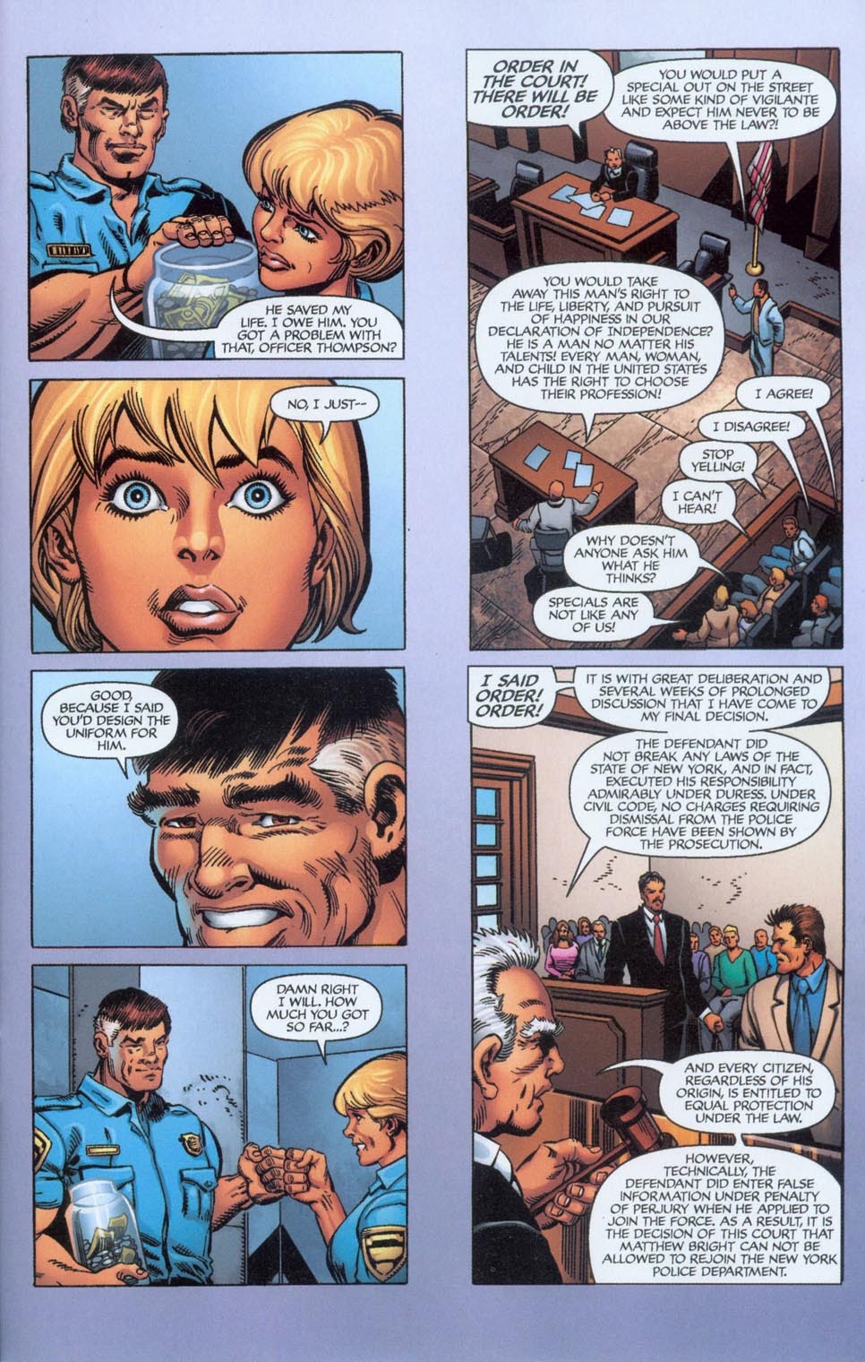 Read online Rising Stars: Bright comic -  Issue #3 - 23