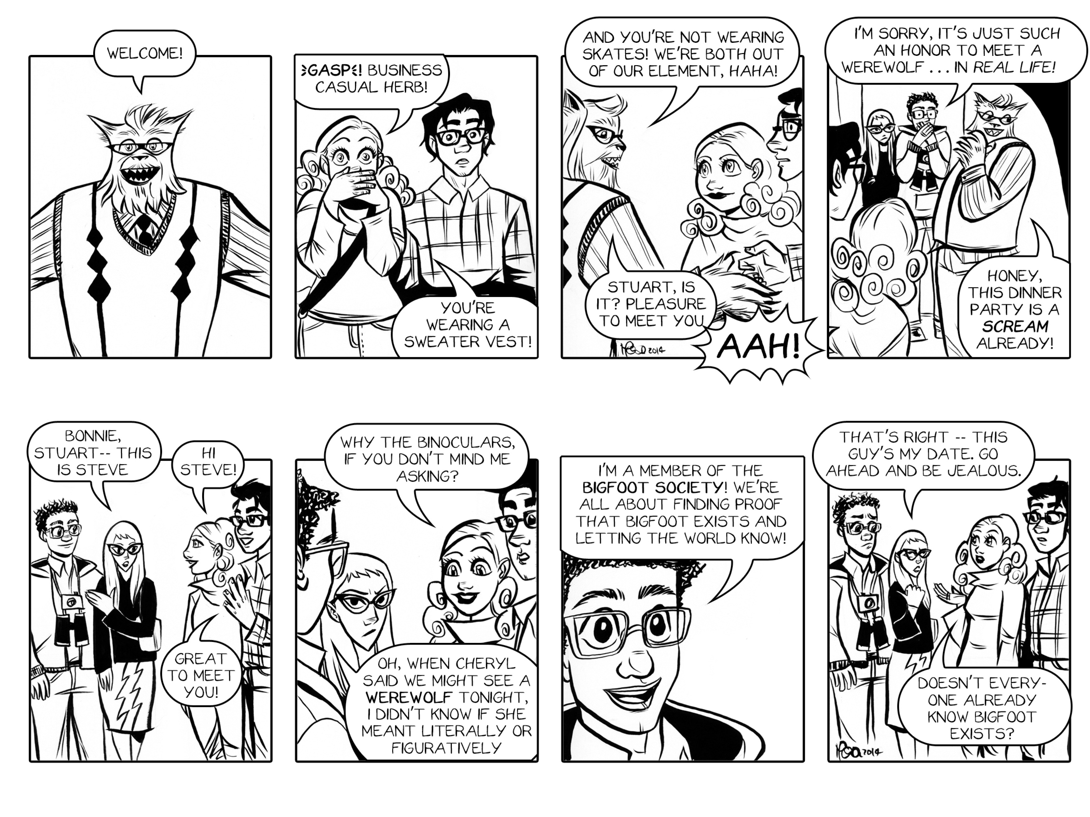 Read online Bonnie N. Collide, Nine to Five comic -  Issue #5 - 22