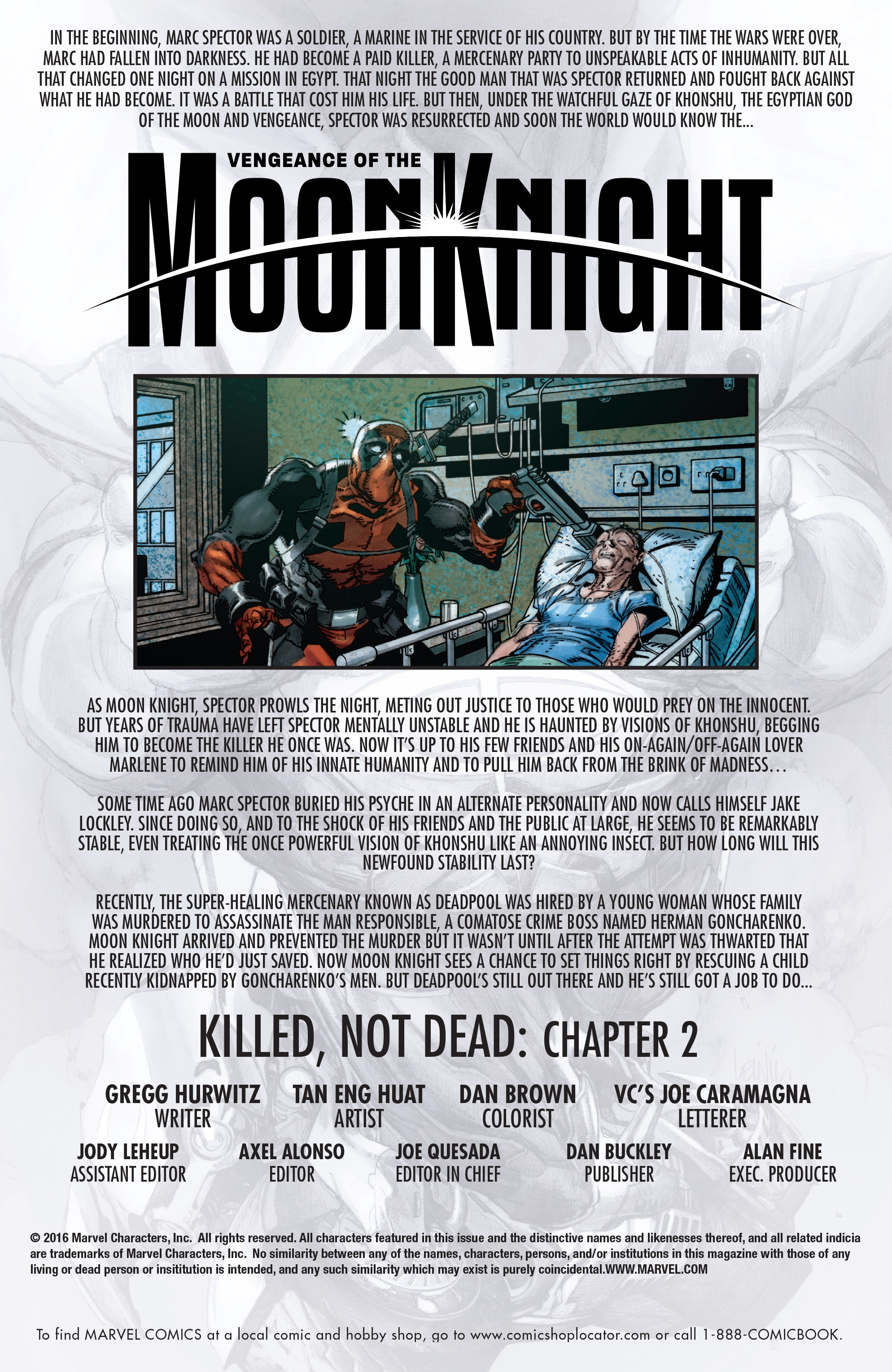 Read online Vengeance of the Moon Knight comic -  Issue #8 - 2