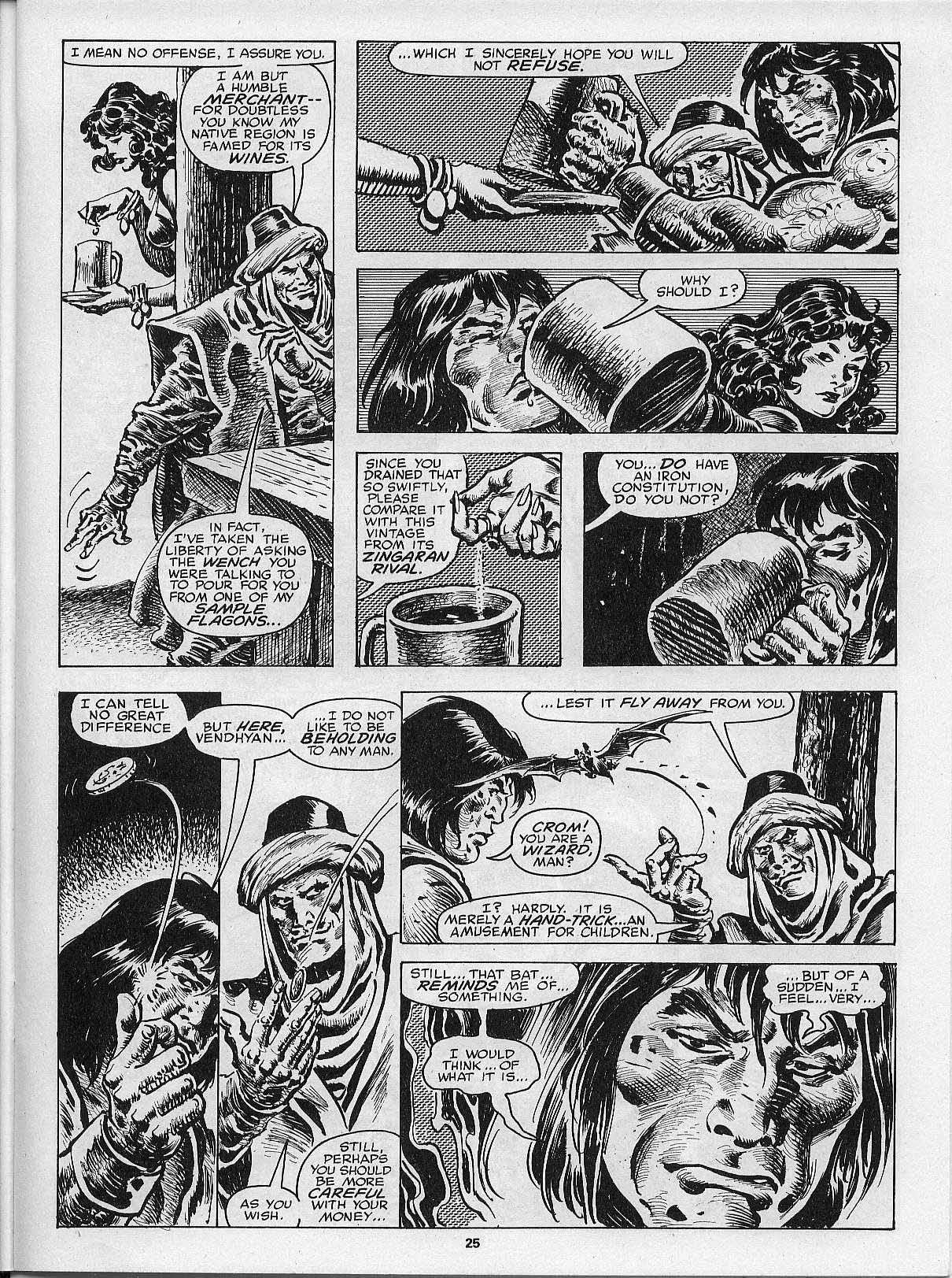 Read online The Savage Sword Of Conan comic -  Issue #200 - 27
