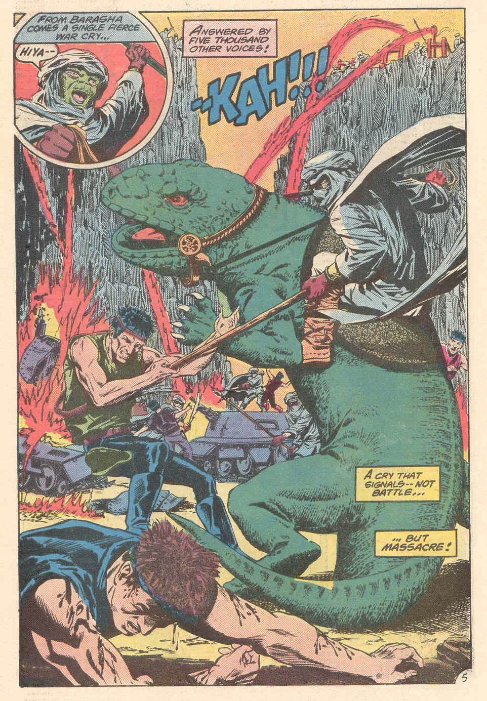 Read online Warlord (1976) comic -  Issue #80 - 22