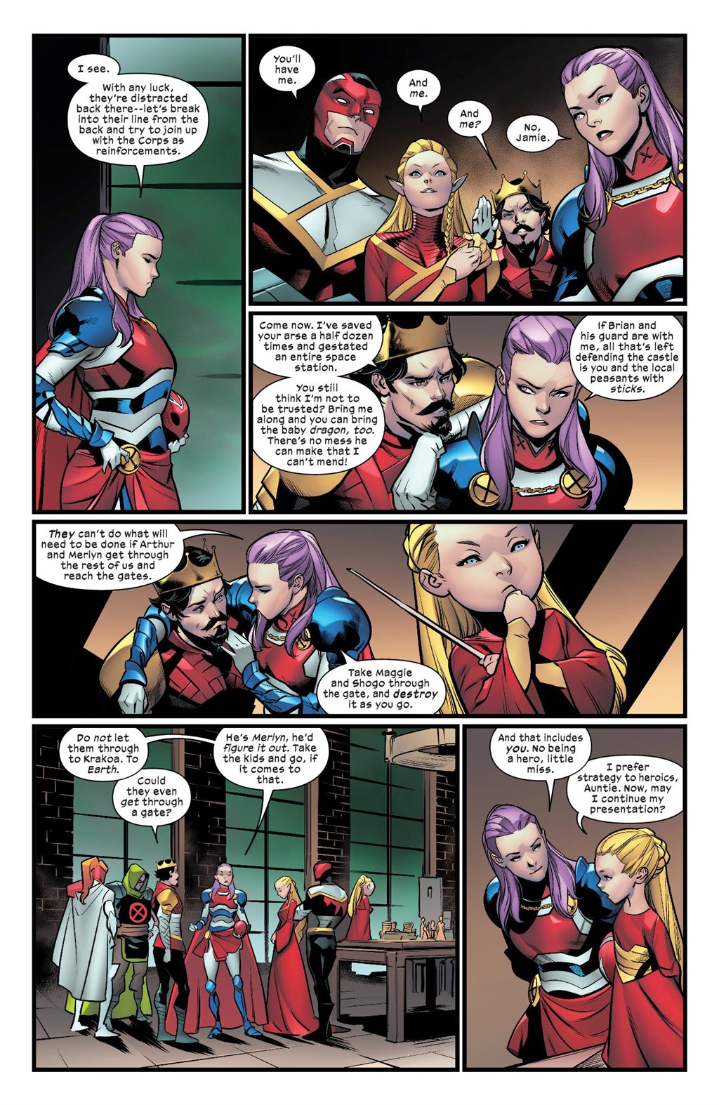 Read online Trials Of X comic -  Issue # TPB 8 - 12