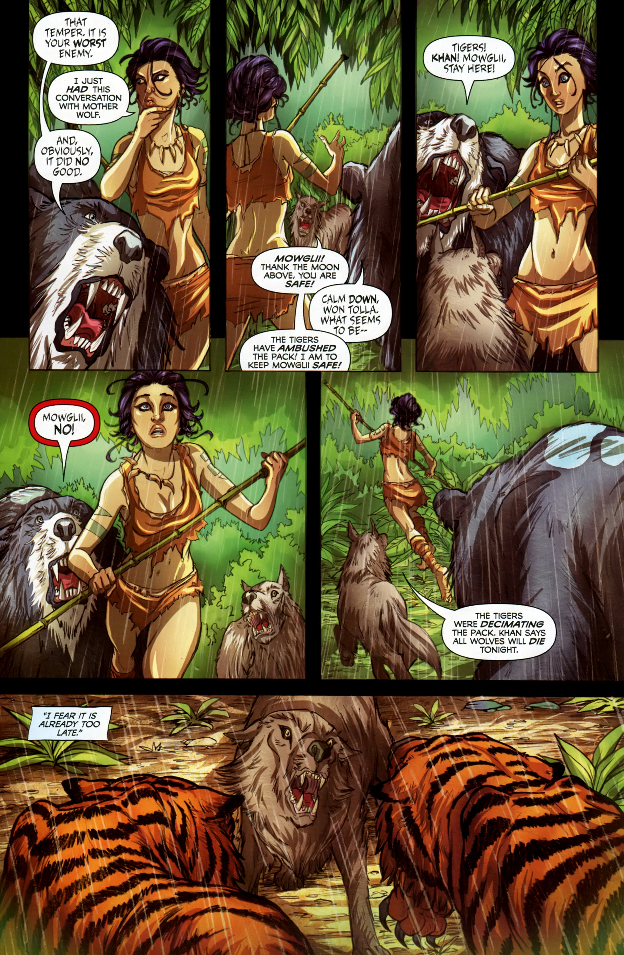 Read online Grimm Fairy Tales presents The Jungle Book comic -  Issue #2 - 23