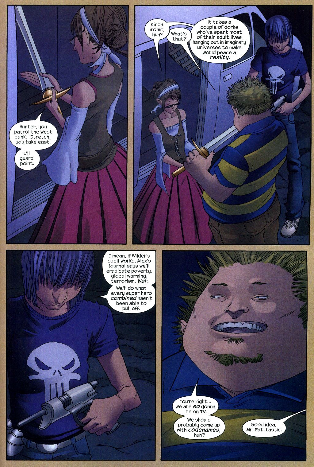 Read online Runaways (2005) comic -  Issue #17 - 18
