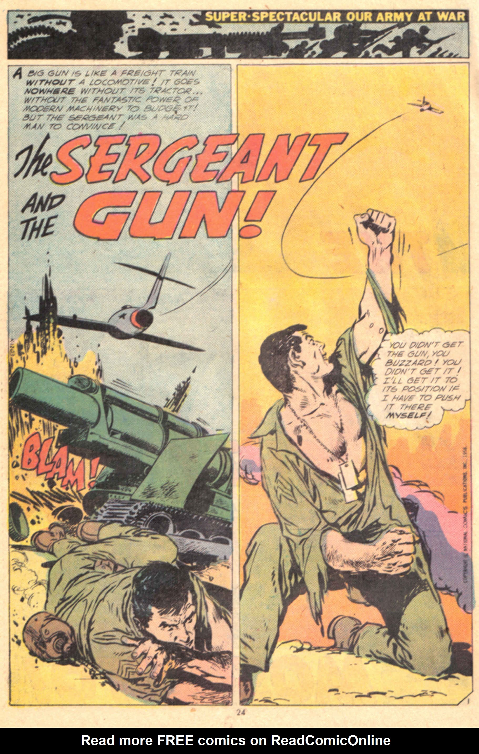 Read online Our Army at War (1952) comic -  Issue #269 - 24