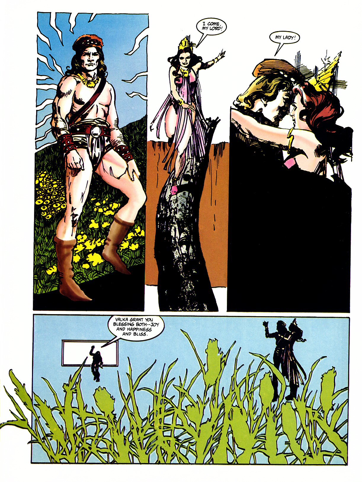 Read online Marvel Graphic Novel comic -  Issue #47 - Kull - The Vale Of Shadow - 55
