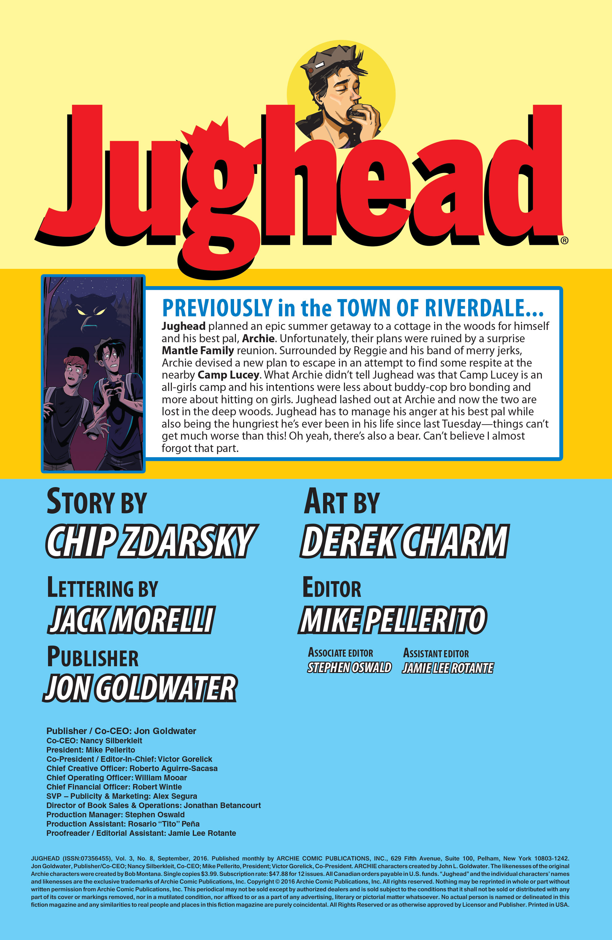 Read online Jughead (2015) comic -  Issue #8 - 2