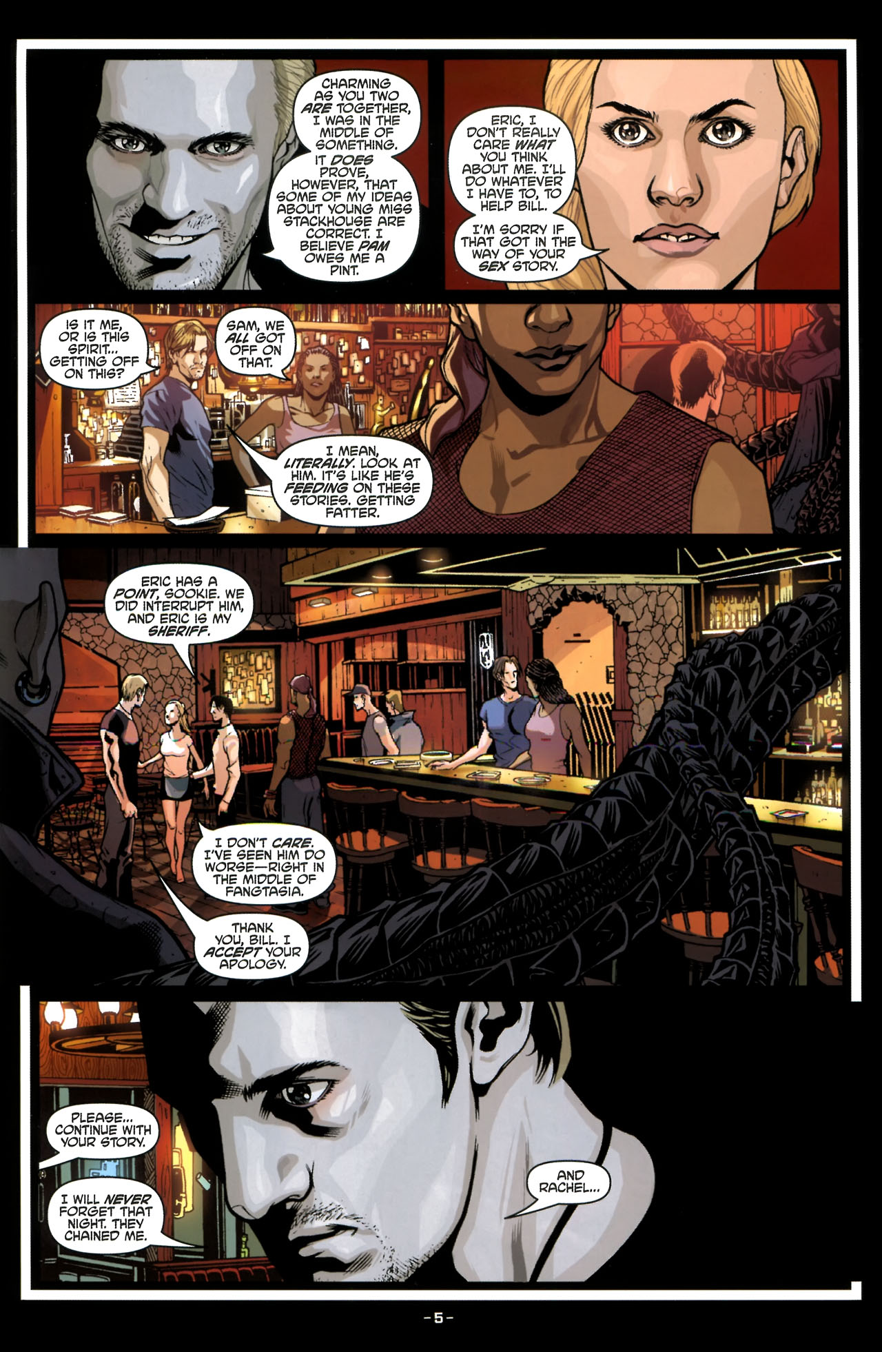 Read online True Blood (2010) comic -  Issue #3 - 7
