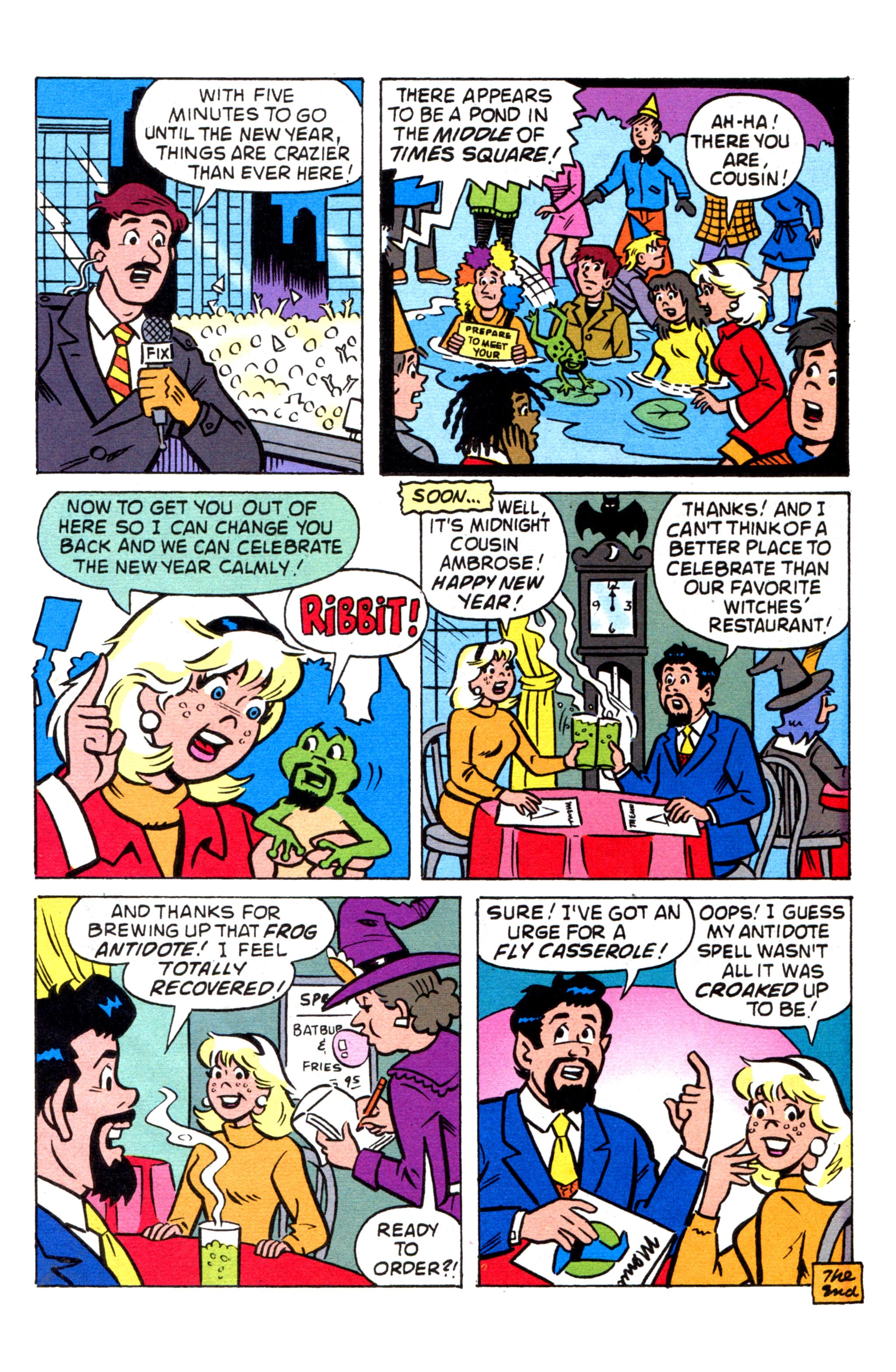 Read online Sabrina's Holiday Spectacular comic -  Issue #3 - 49