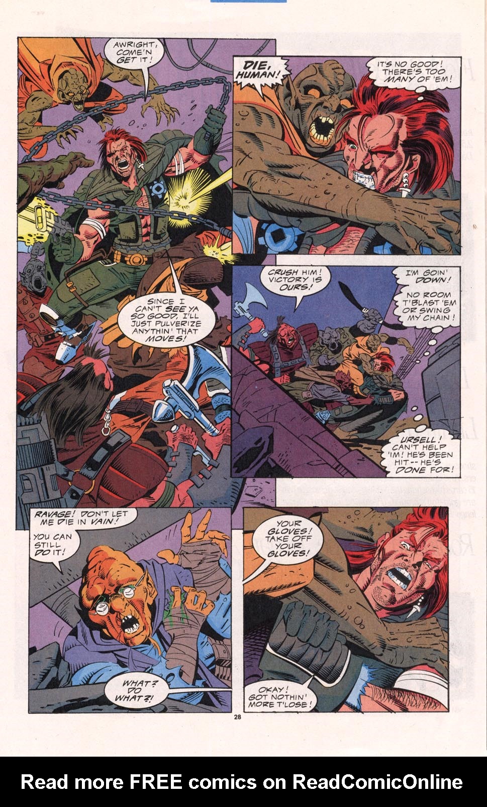 Read online Ravage 2099 comic -  Issue #5 - 22