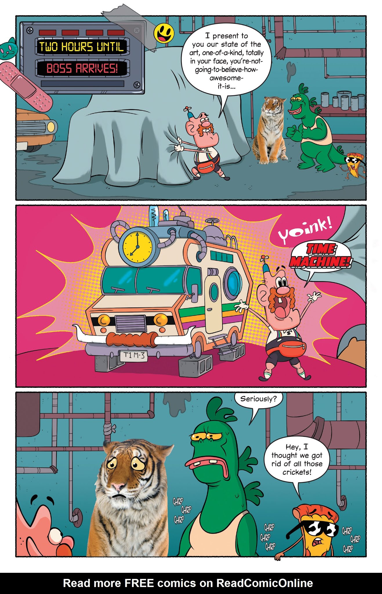 Read online Uncle Grandpa and the Time Casserole comic -  Issue # TPB - 22