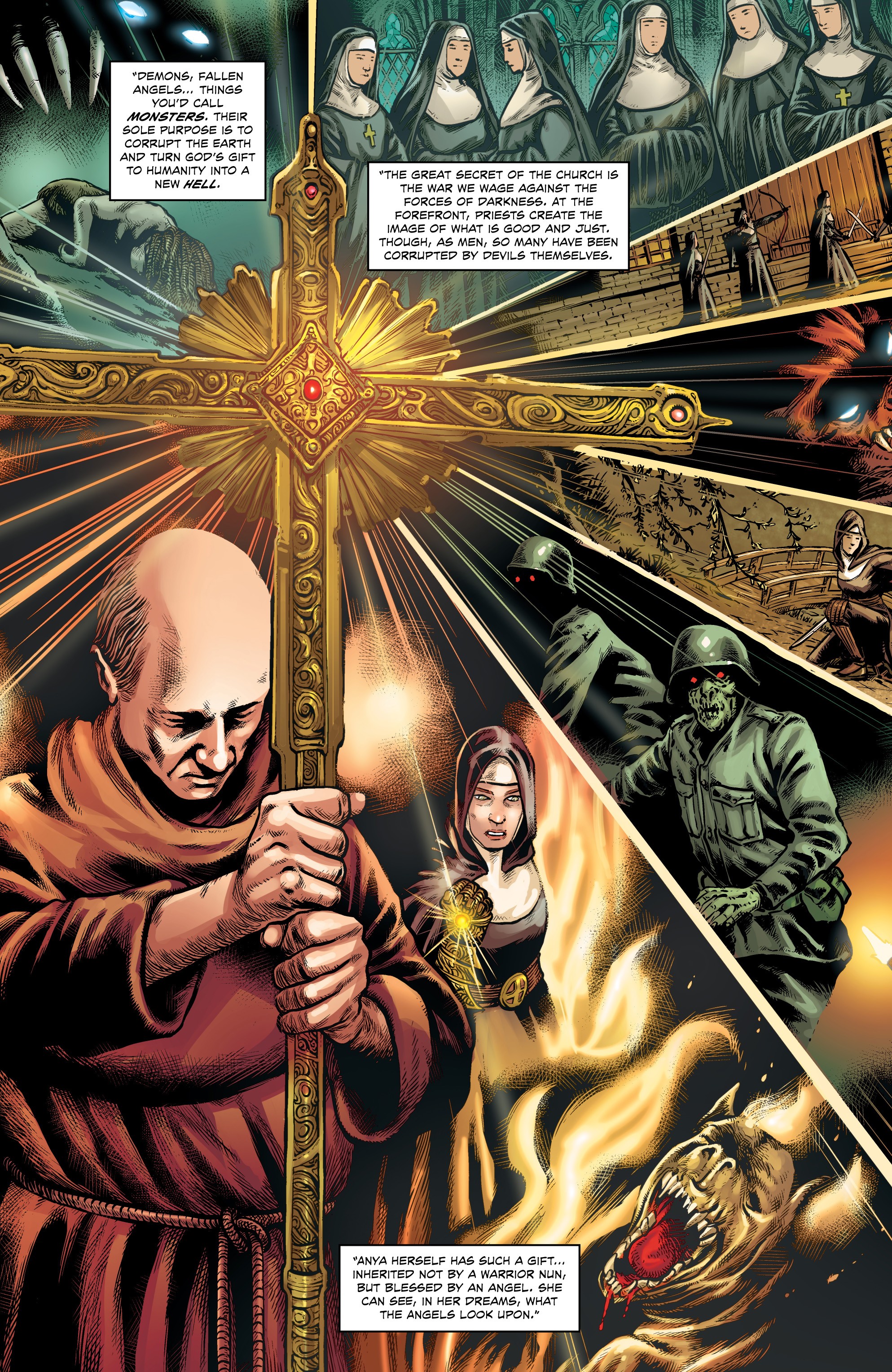 Read online Warrior Nun: Dora comic -  Issue #2 - 22