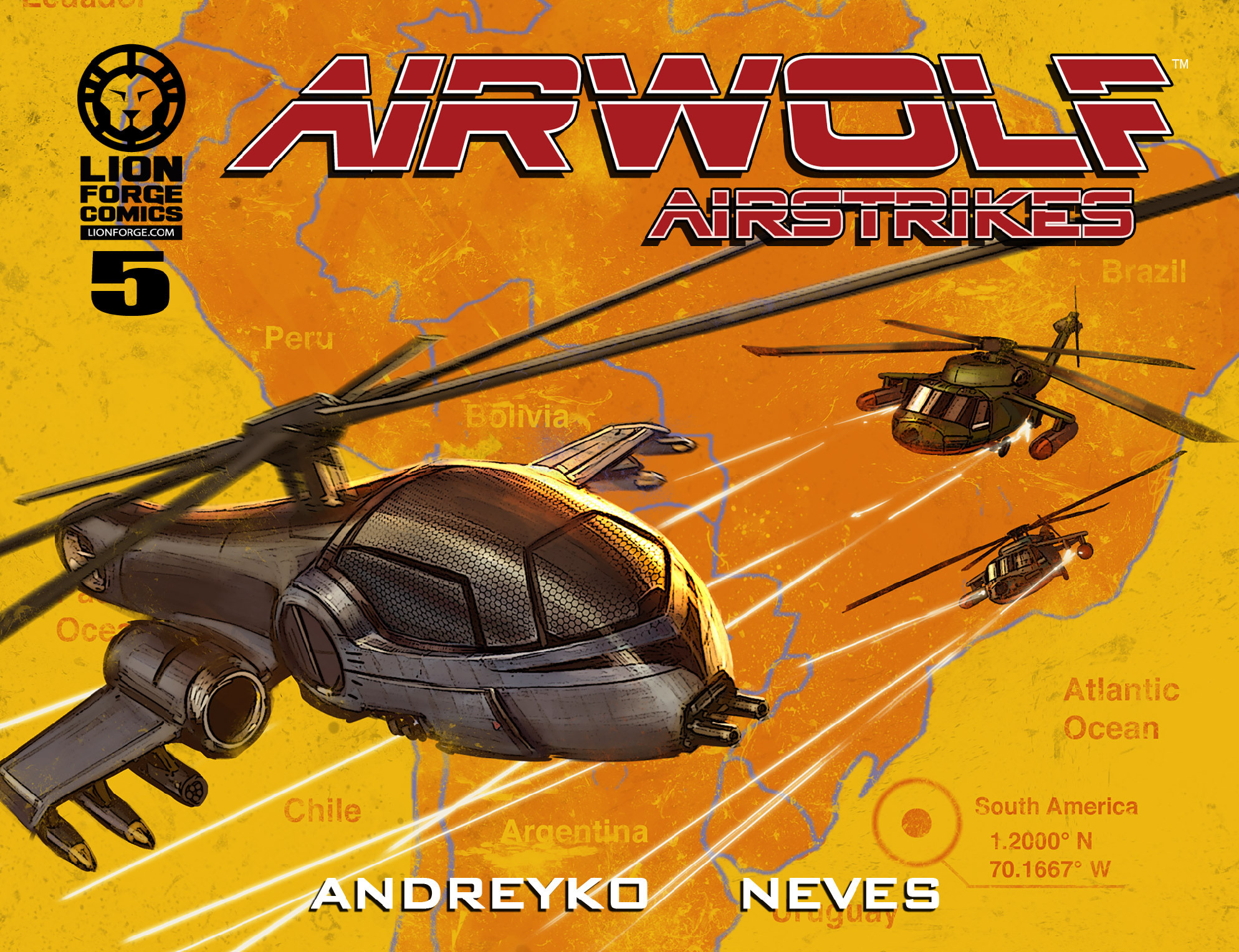 Read online Airwolf Airstrikes comic -  Issue #5 - 2