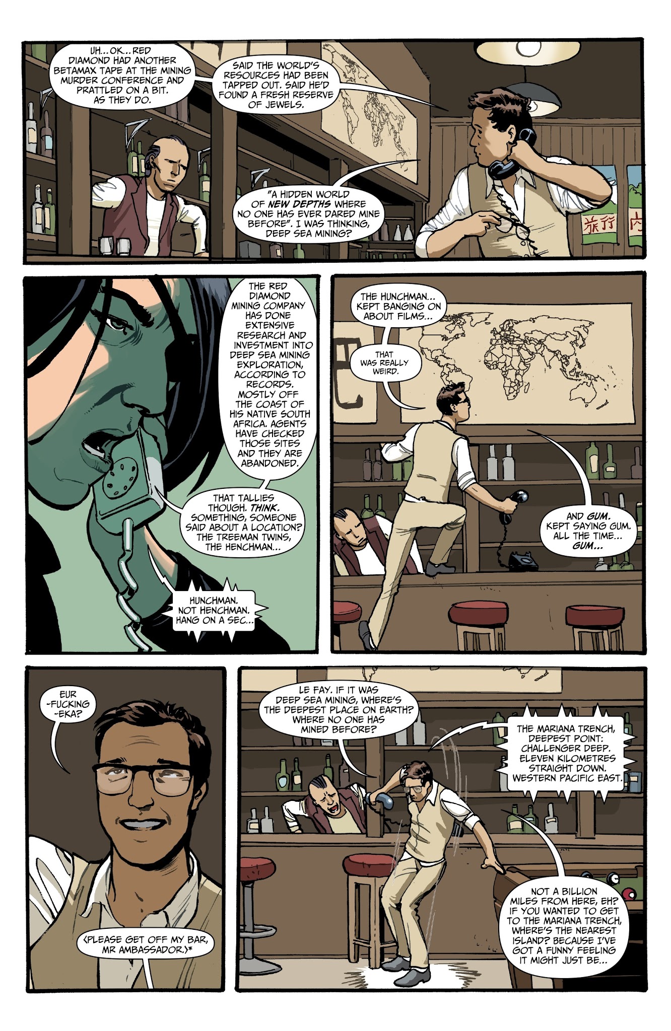 Read online Kingsman: The Red Diamond comic -  Issue #5 - 9