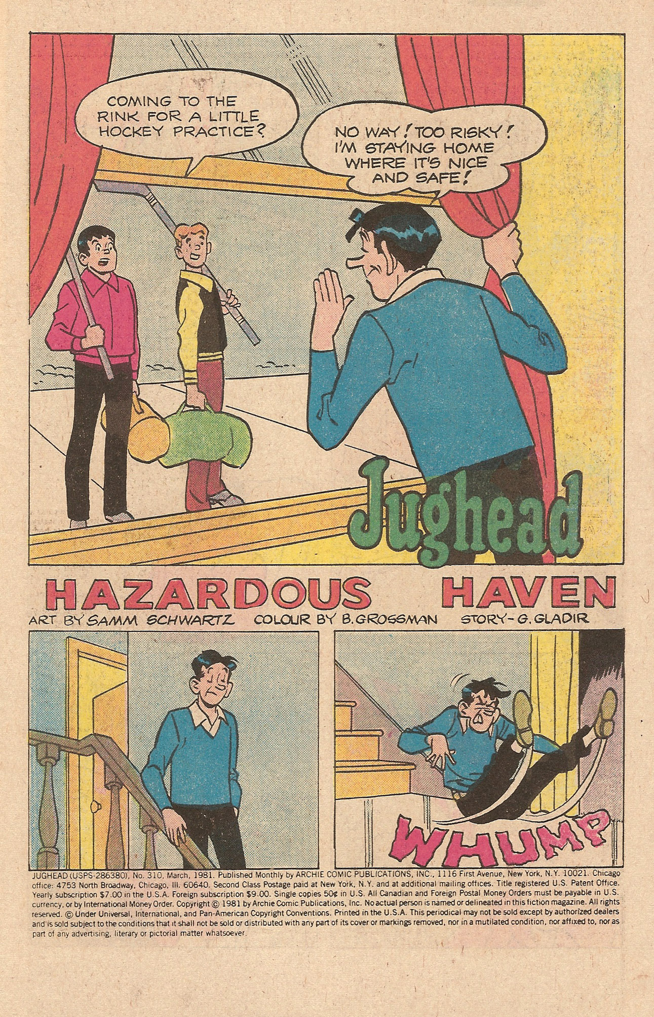 Read online Jughead (1965) comic -  Issue #310 - 3