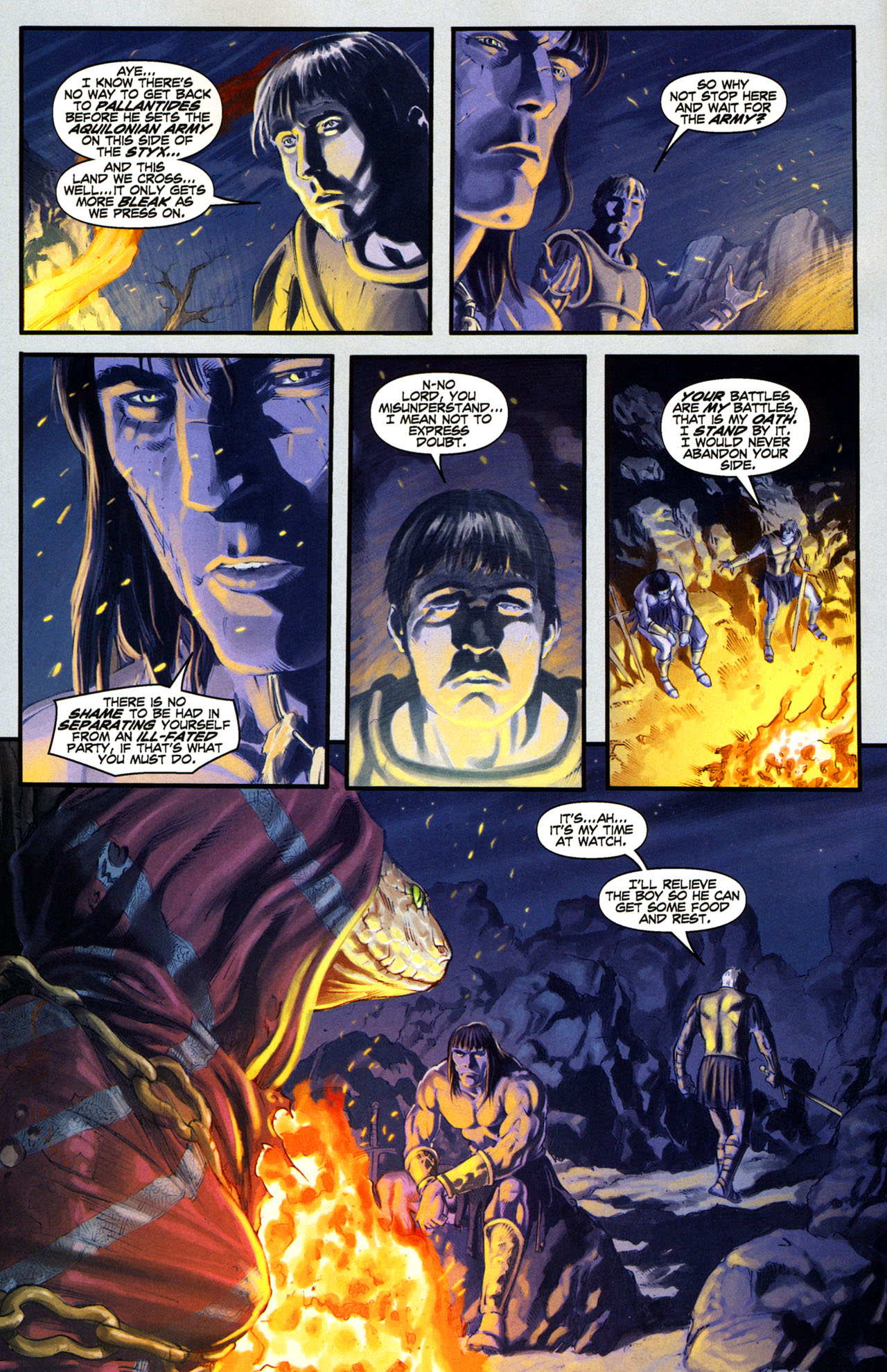 Read online Conan and the Midnight God comic -  Issue #4 - 6