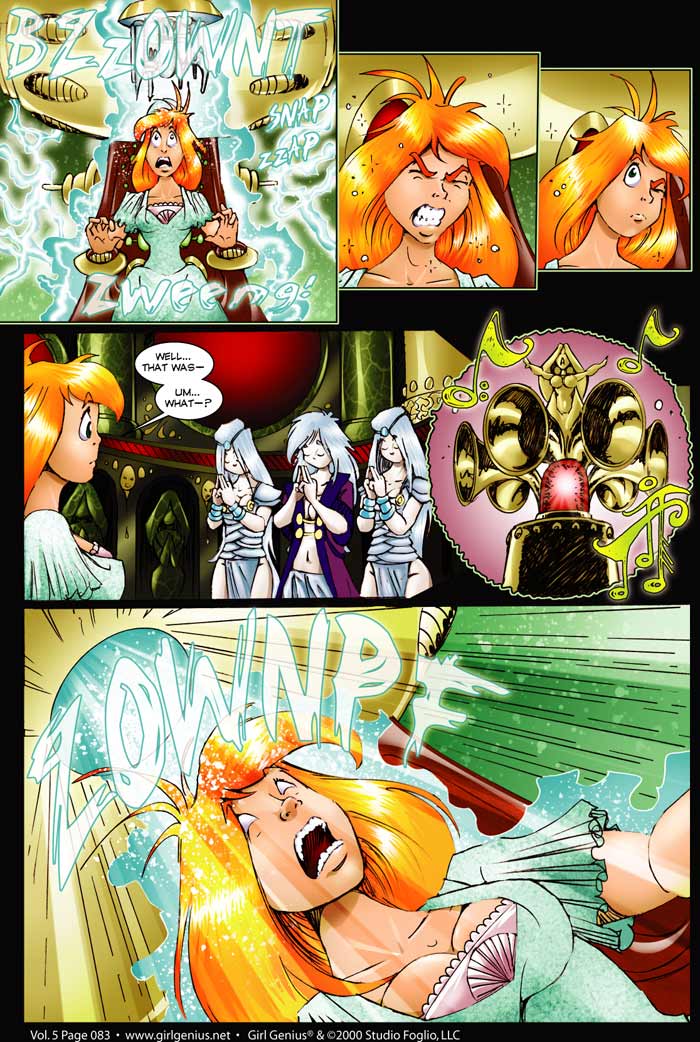 Read online Girl Genius (2002) comic -  Issue #5 - 84