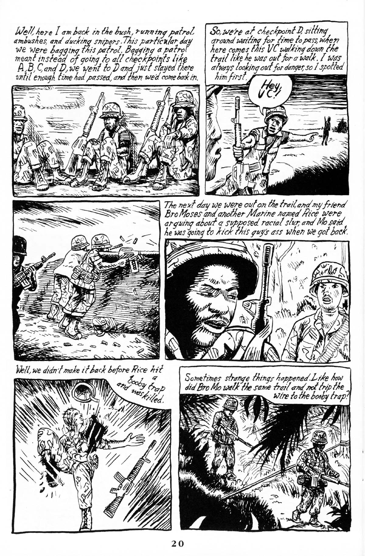 Read online American Splendor: Unsung Hero comic -  Issue #2 - 22