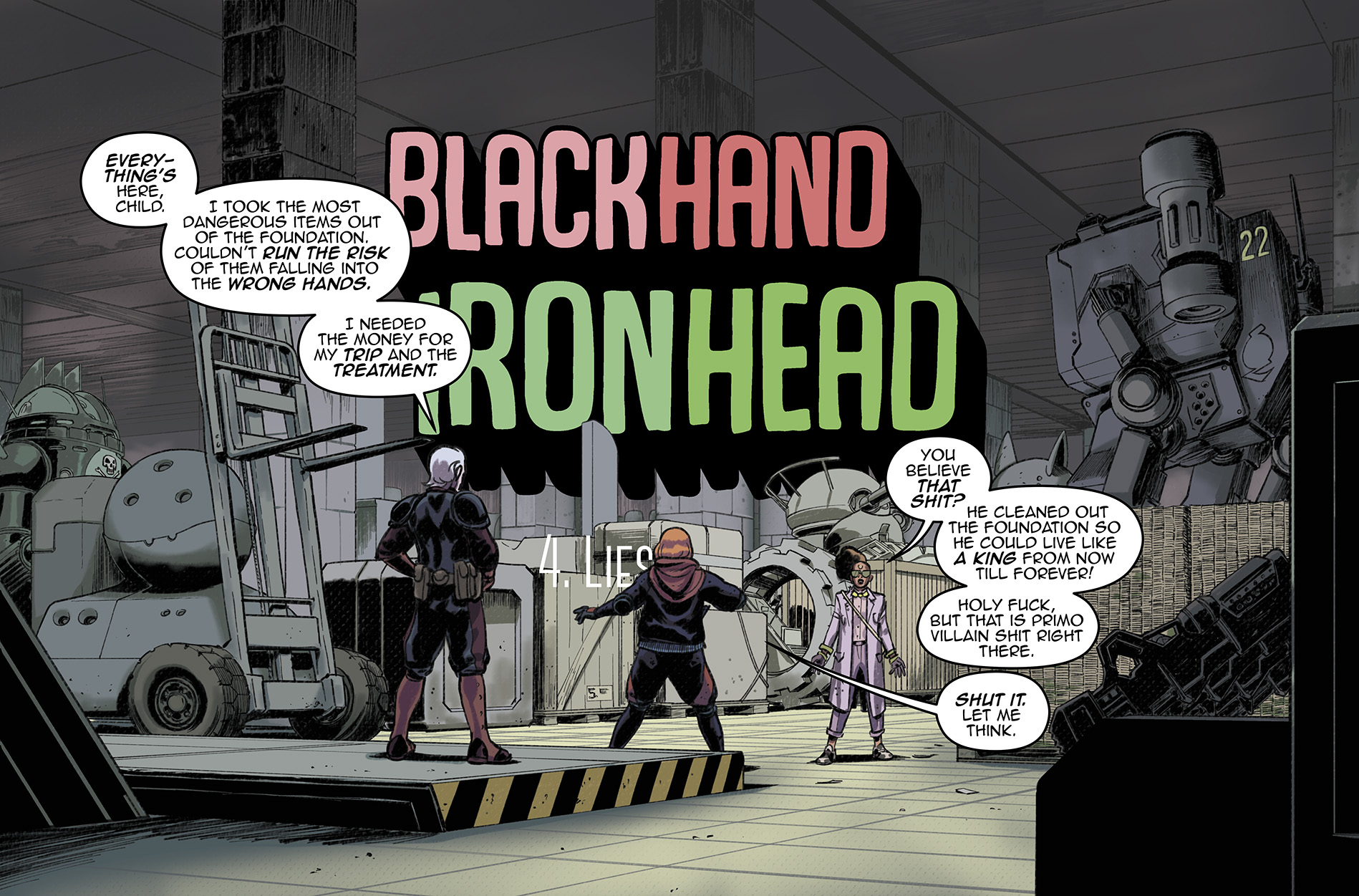 Read online Blackhand Ironhead comic -  Issue #5 - 5