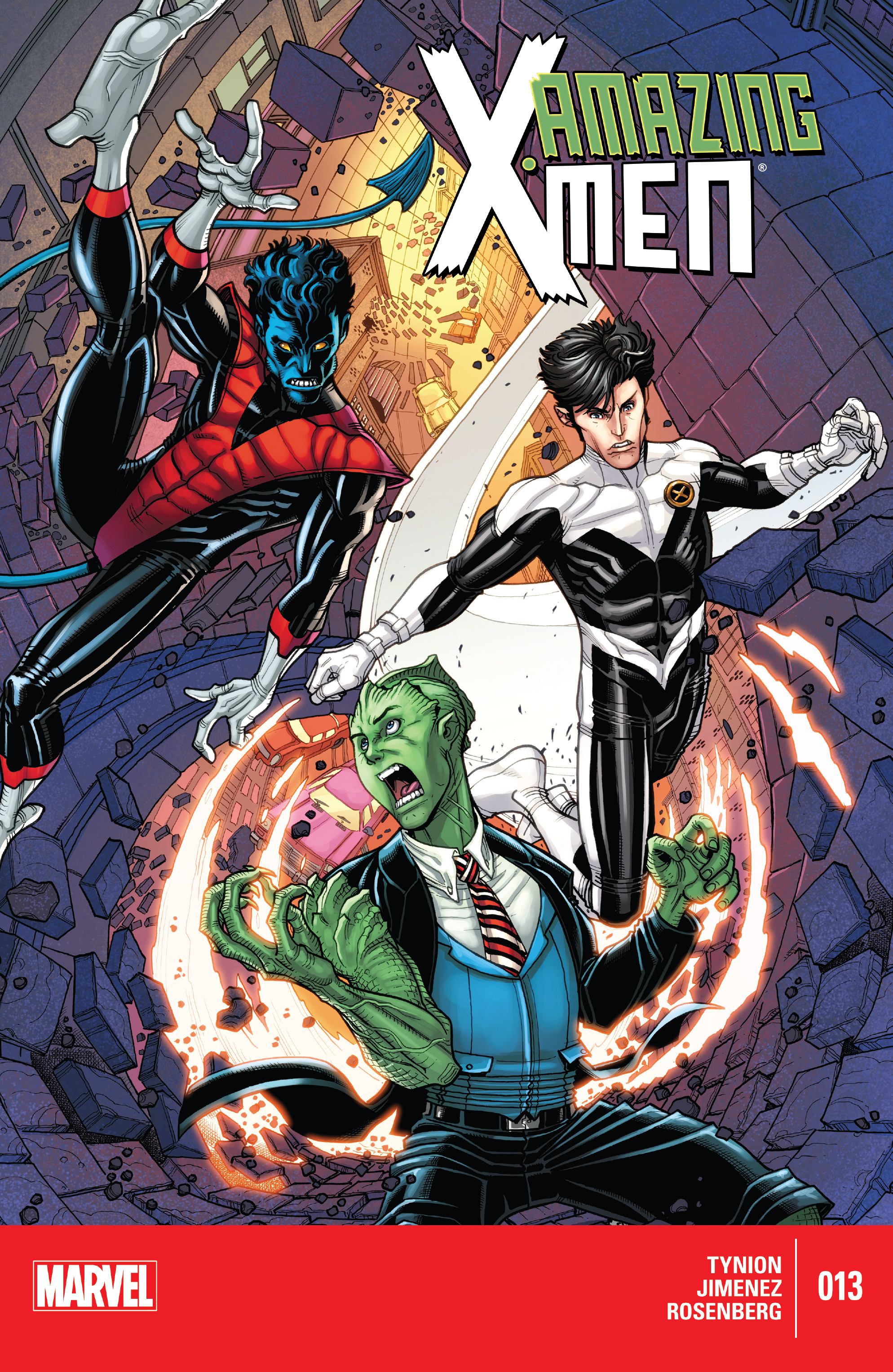 Read online Amazing X-Men (2014) comic -  Issue #13 - 1