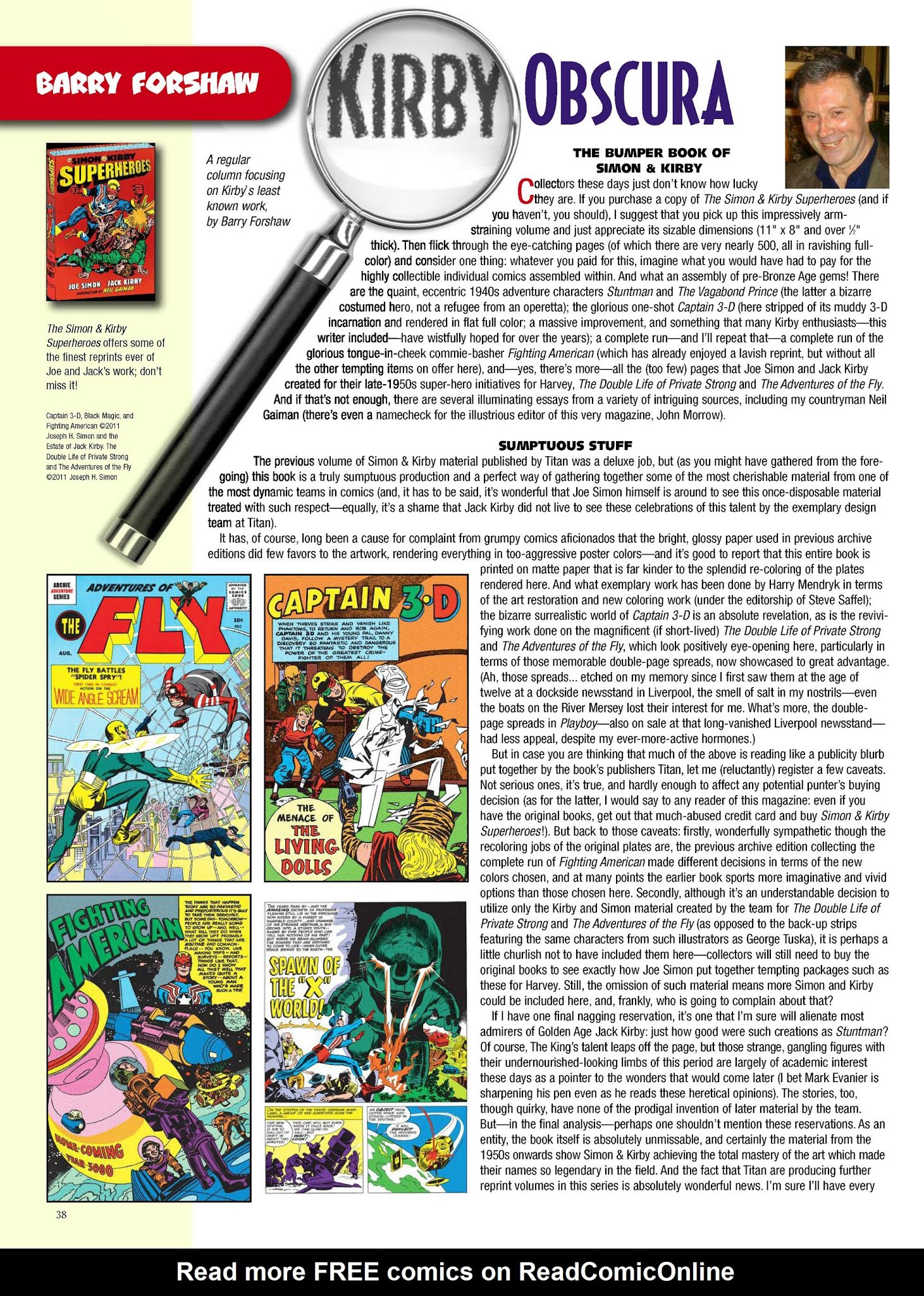 Read online The Jack Kirby Collector comic -  Issue #56 - 38