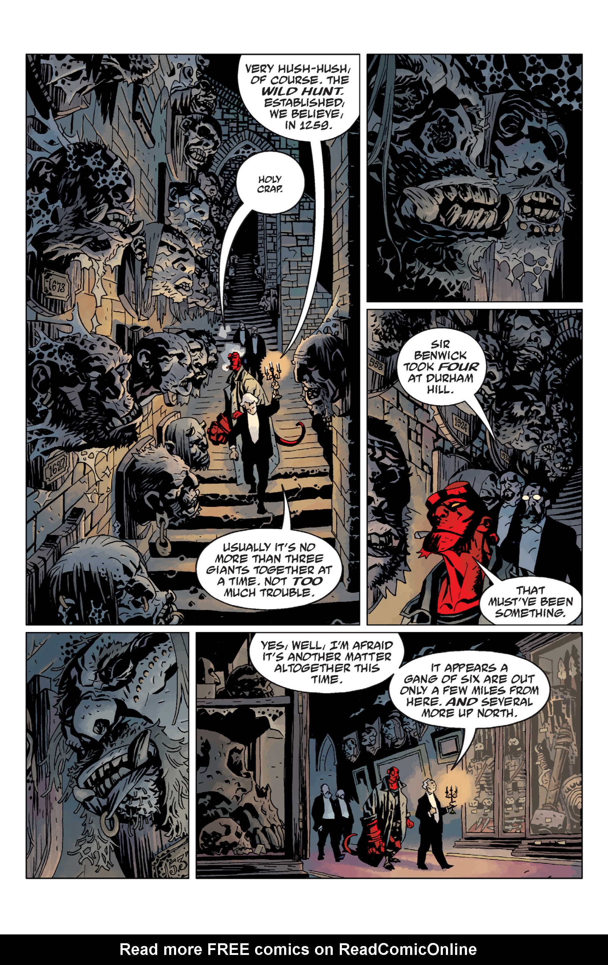 Read online Hellboy comic -  Issue #9 - 21