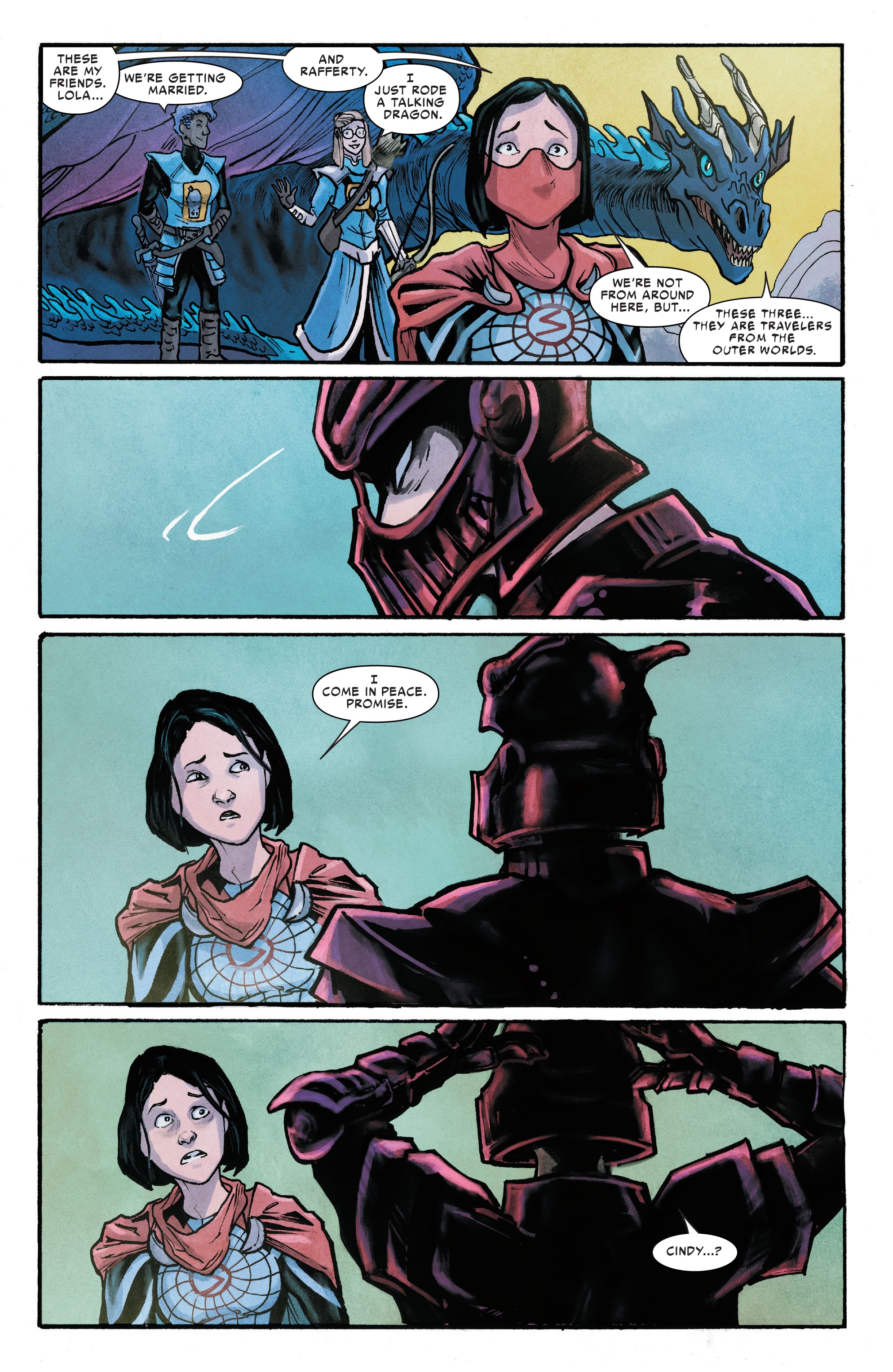 Read online Silk: Out of the Spider-Verse comic -  Issue # TPB 3 (Part 1) - 84