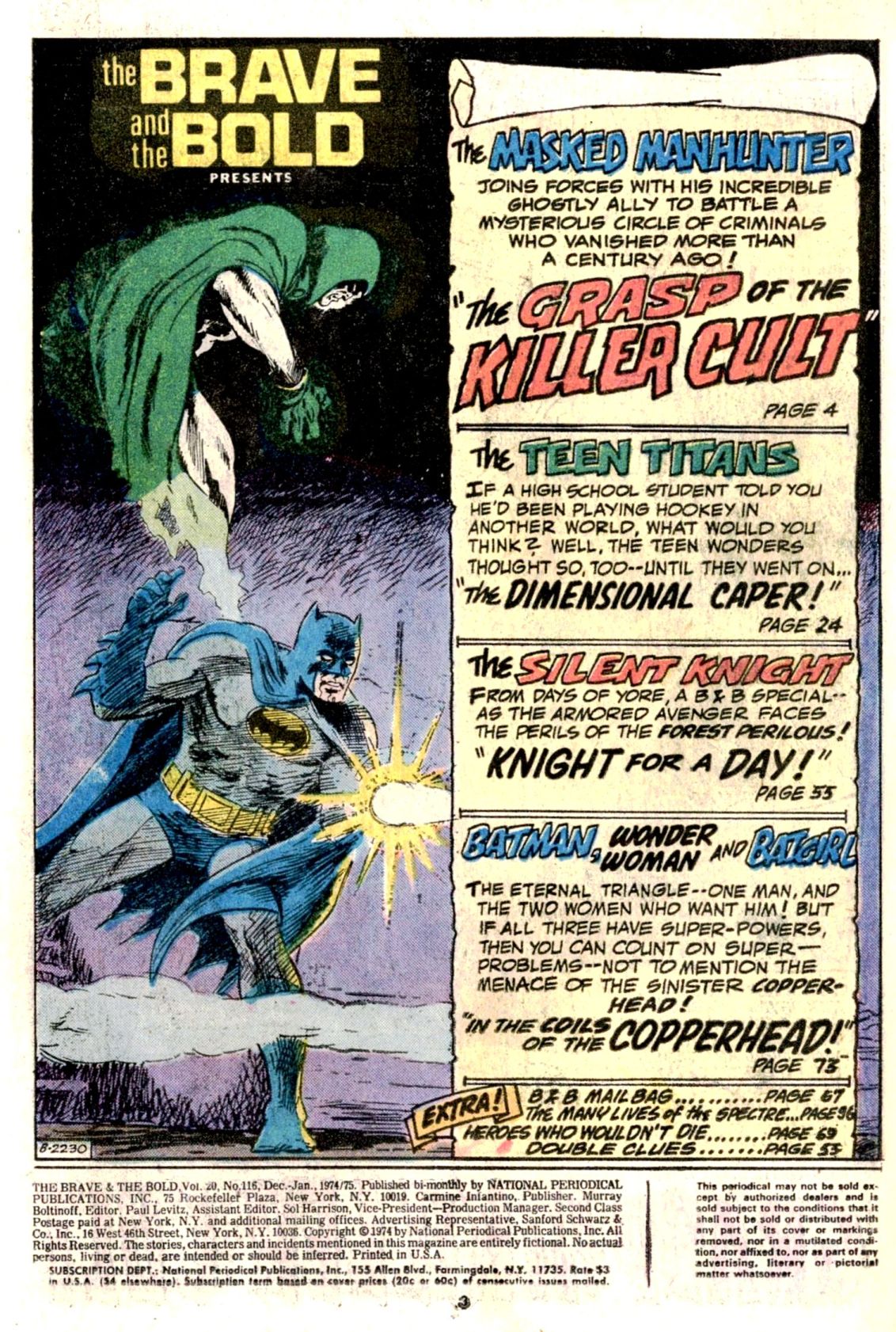 Read online The Brave and the Bold (1955) comic -  Issue #116 - 3