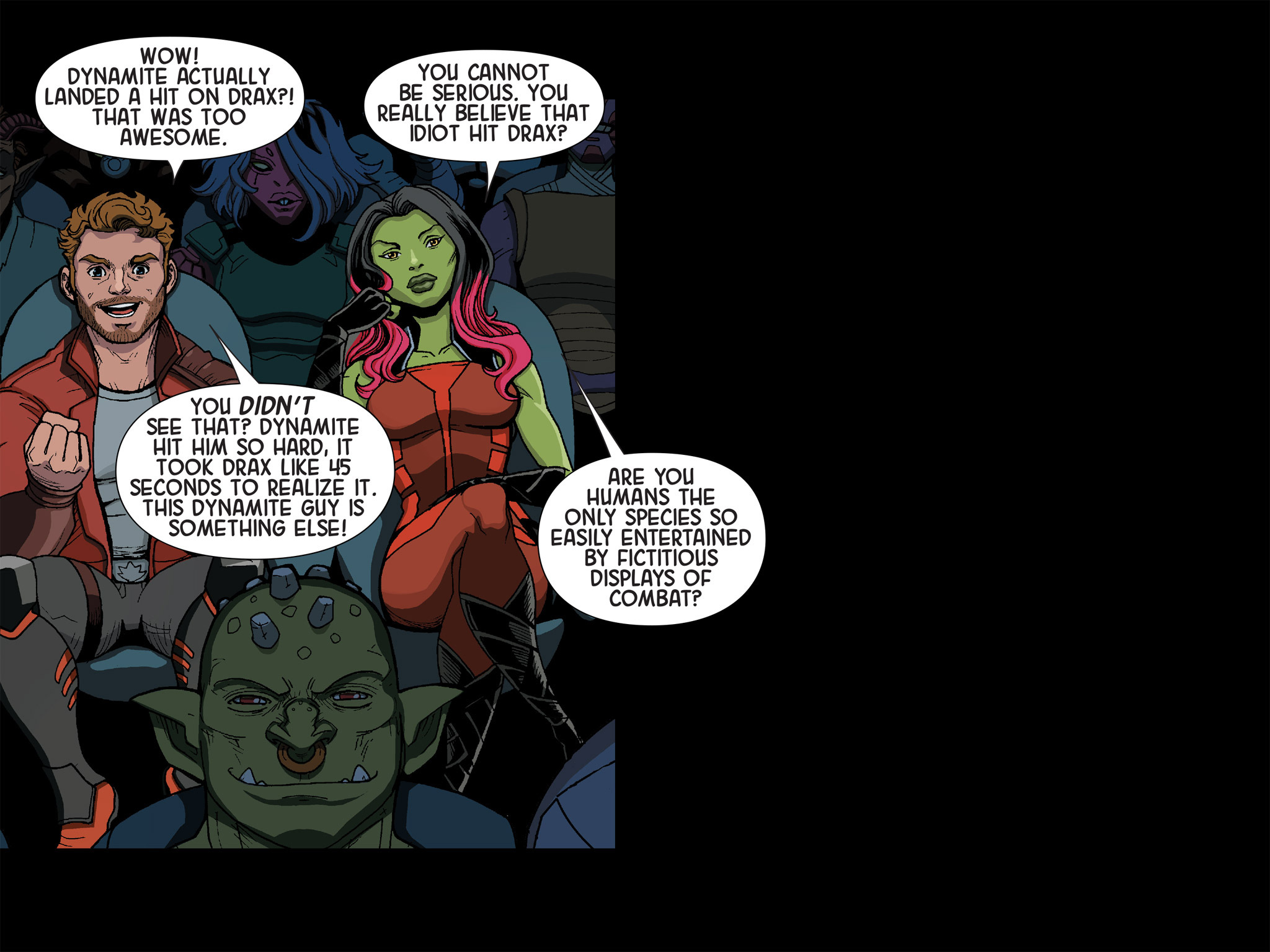 Read online Guardians of the Galaxy: Awesome Mix Infinite Comic comic -  Issue #2 - 40