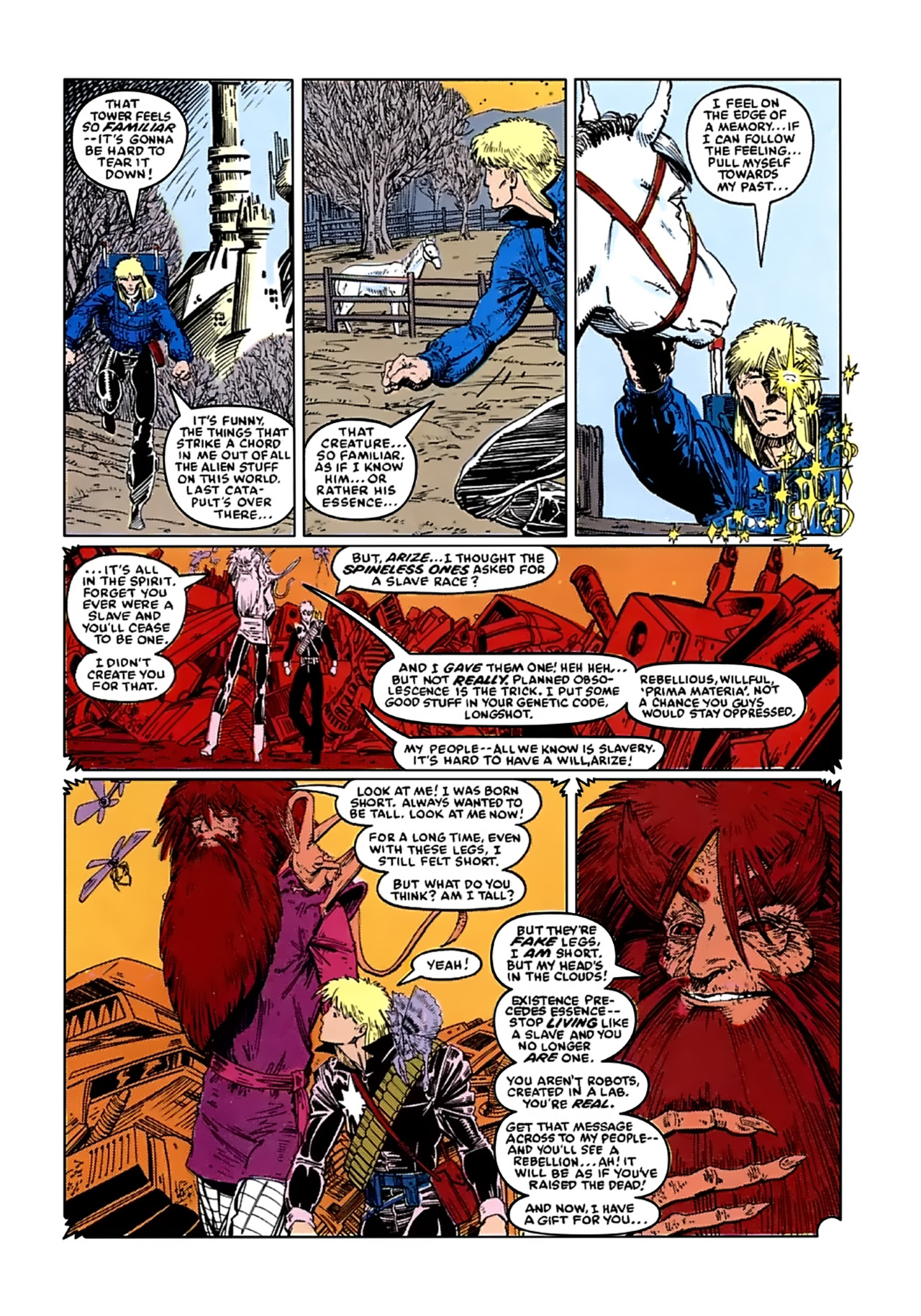 Read online Longshot (1985) comic -  Issue # _TPB 1 - 158