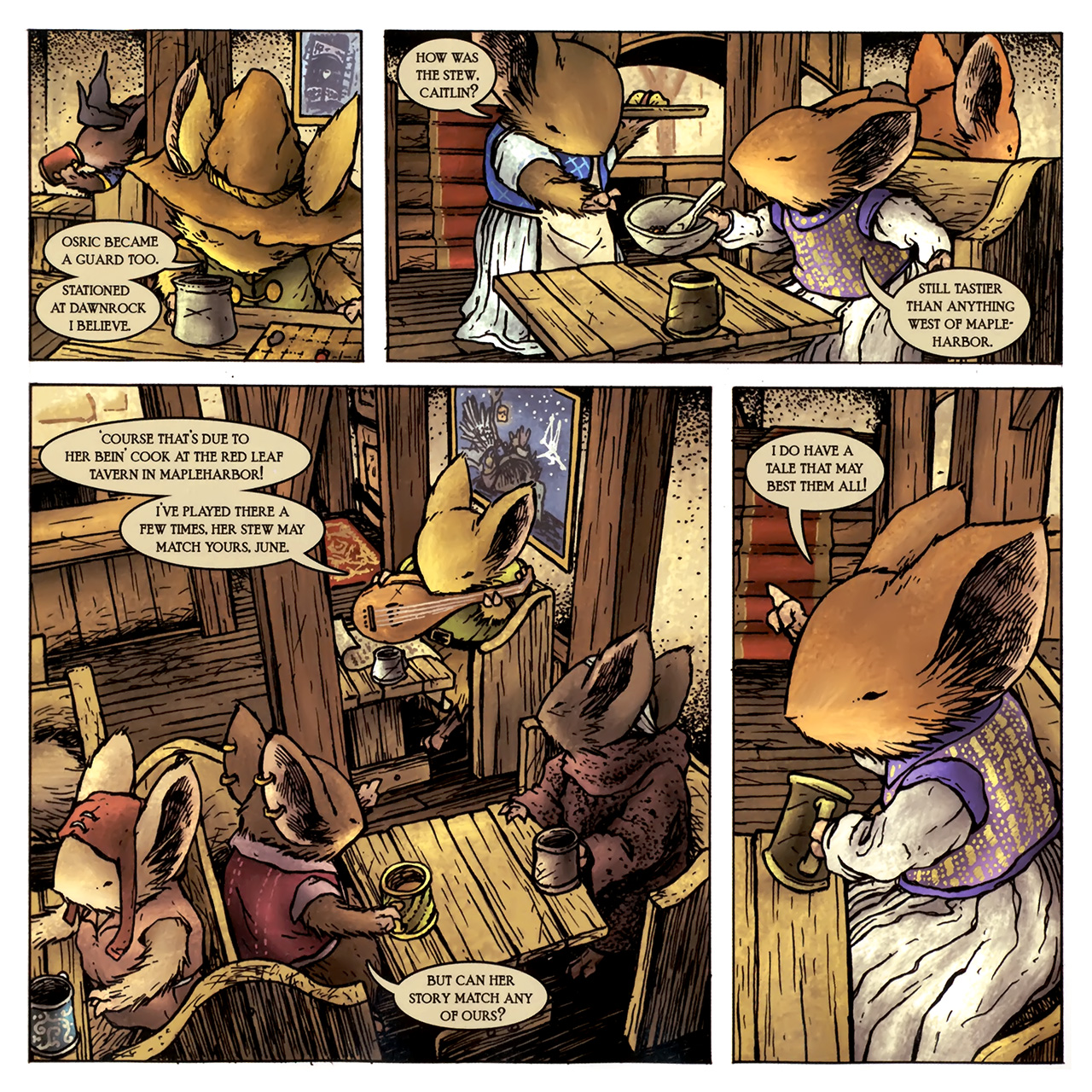 Read online Mouse Guard: Legends of the Guard comic -  Issue #2 - 14