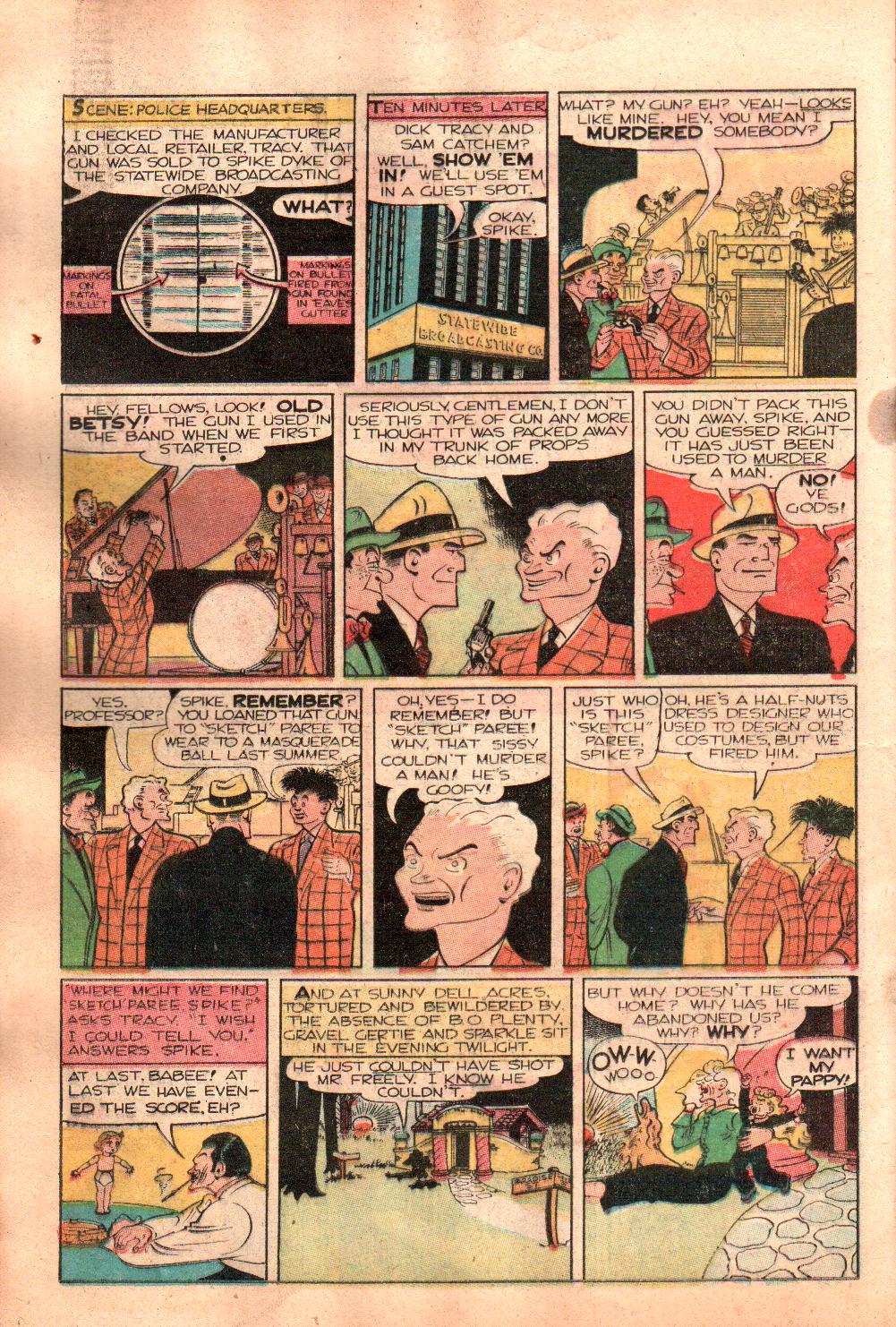 Read online Dick Tracy comic -  Issue #61 - 22
