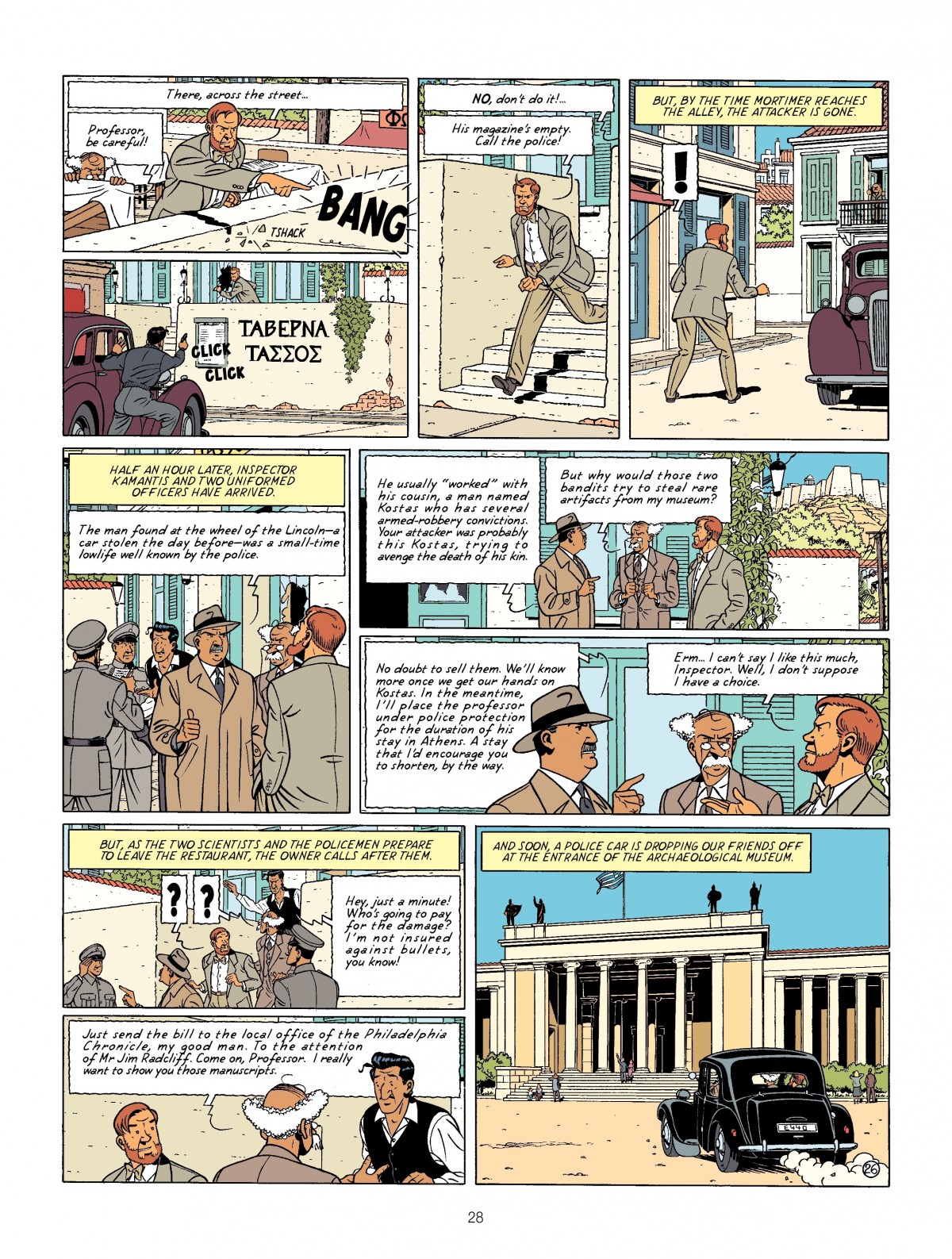 Read online Blake & Mortimer comic -  Issue #13 - 28