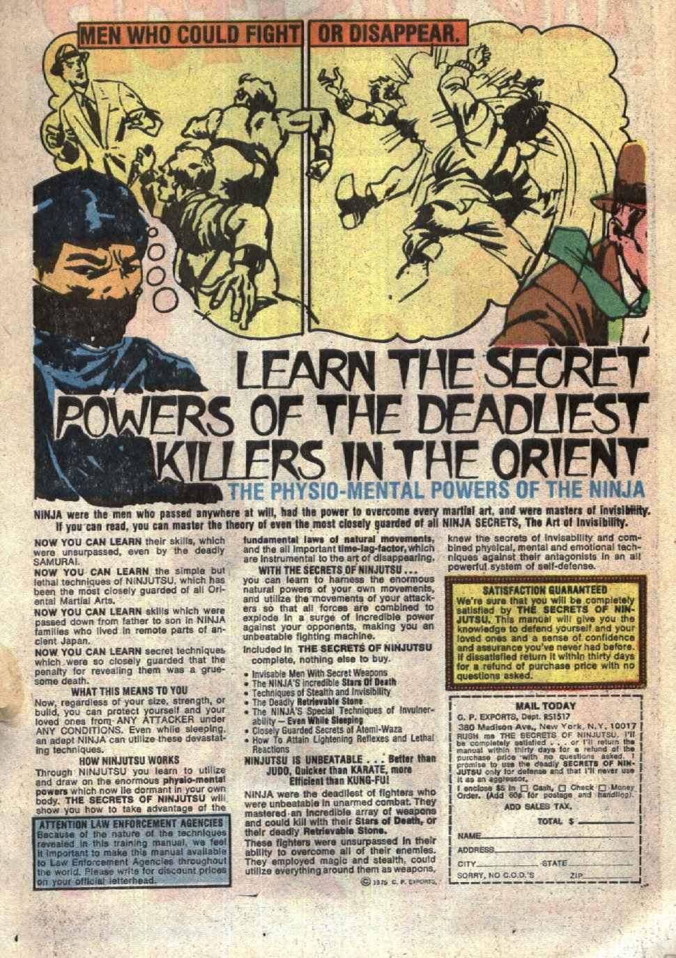 Read online Beyond the Grave (1975) comic -  Issue #4 - 23