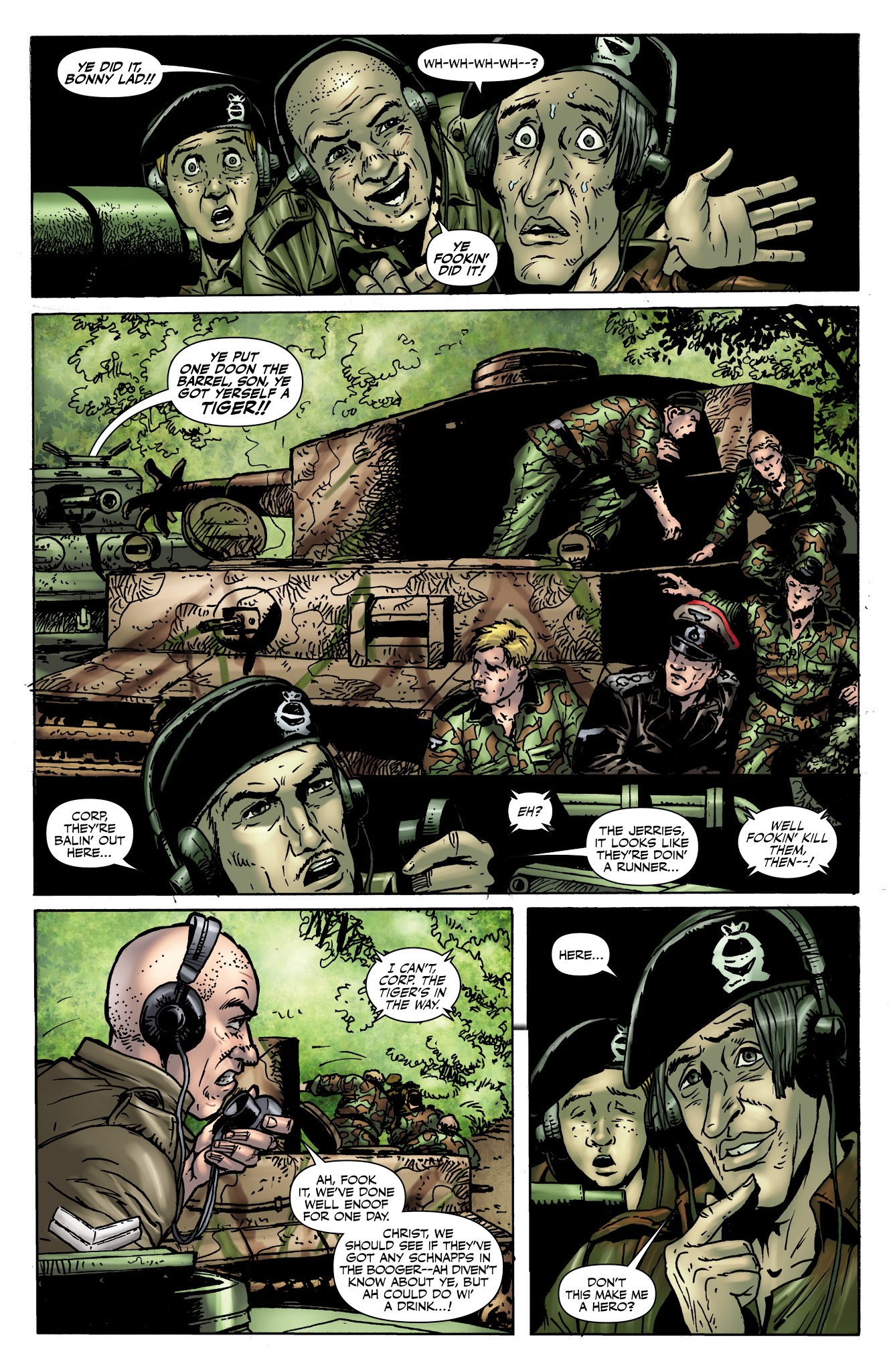 Read online Battlefields: The Tankies comic -  Issue # TPB - 66