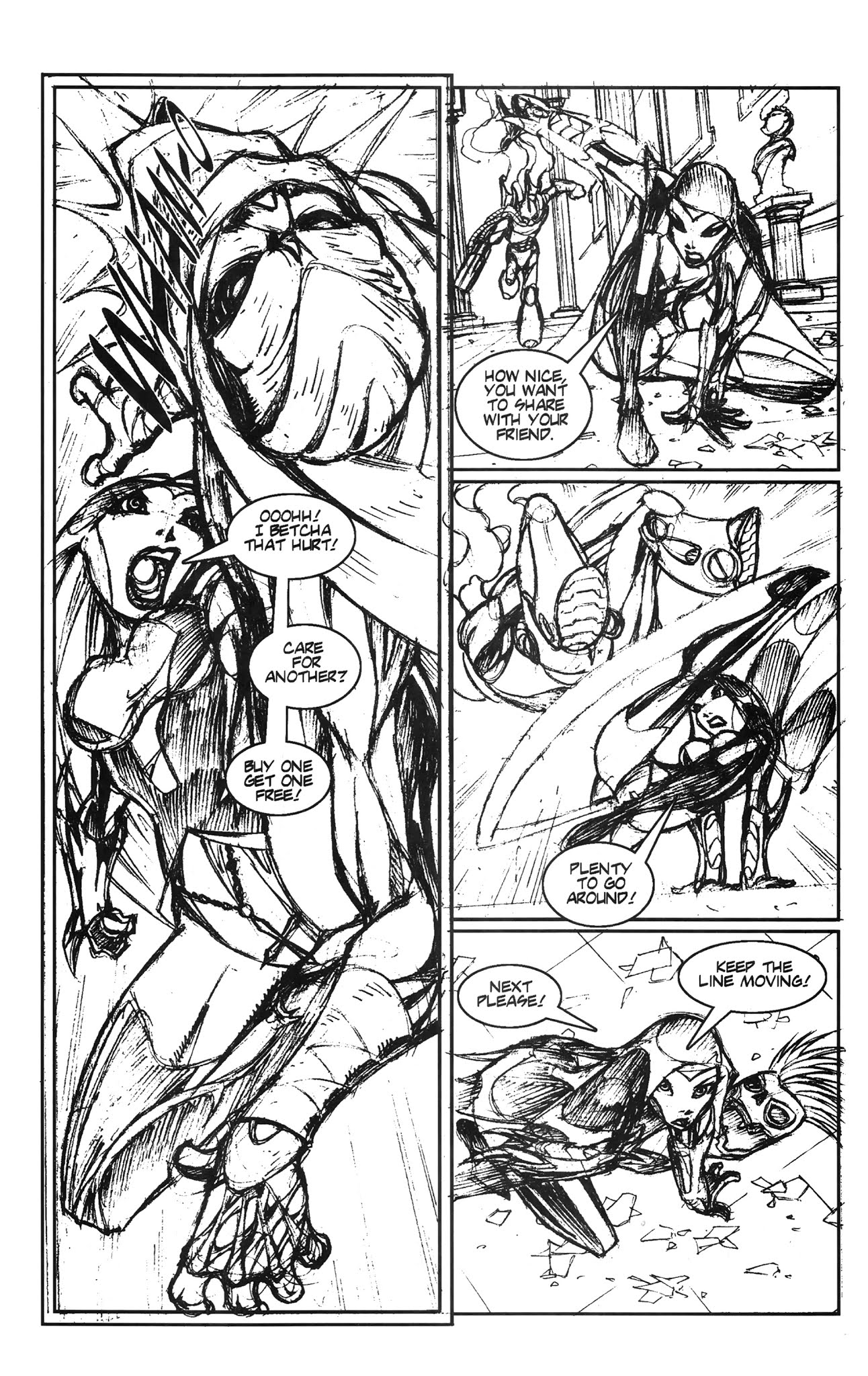 Read online Warrior Nun Areala: Ghosts of the Past comic -  Issue #3 - 12