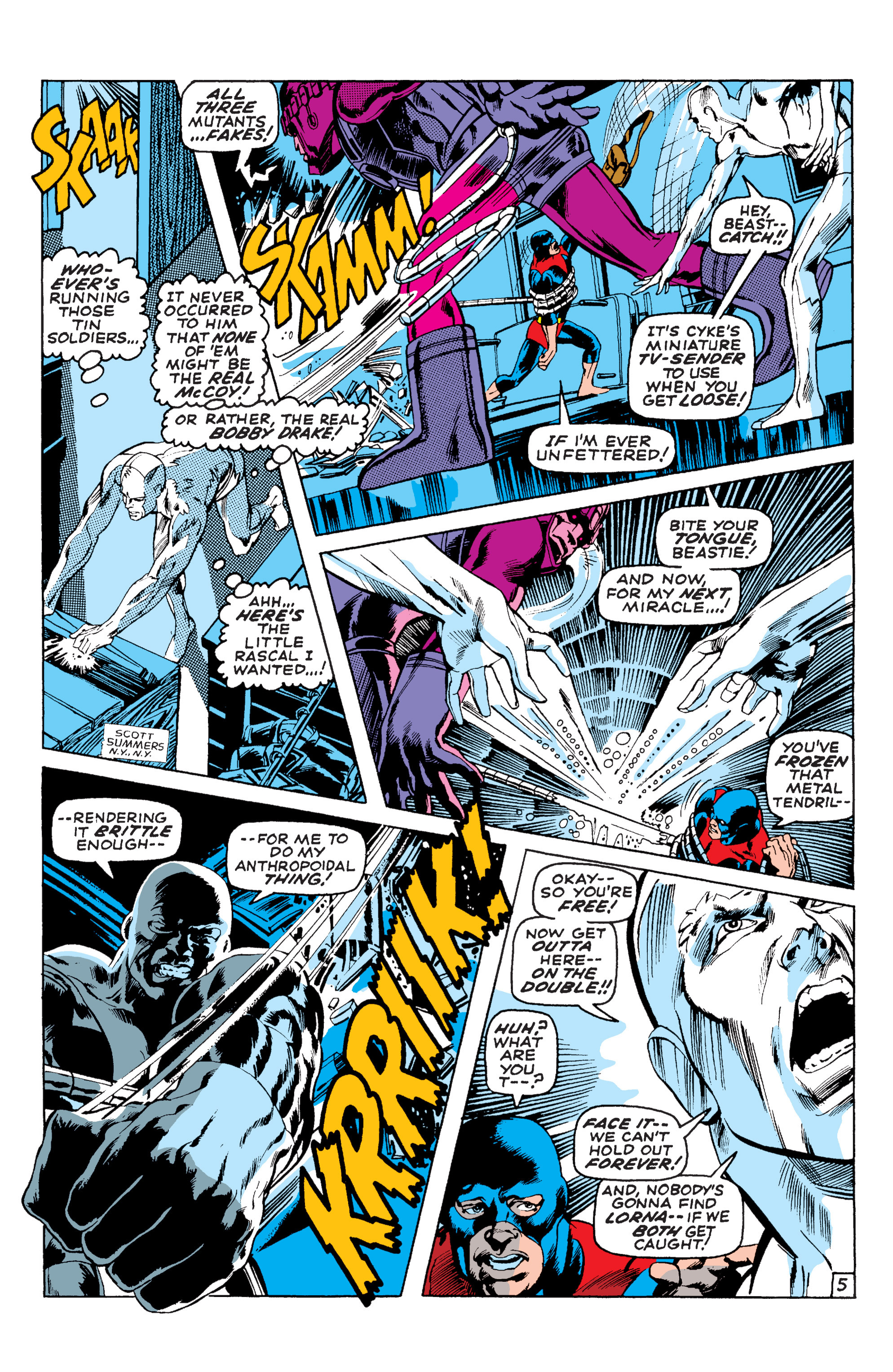 Read online Uncanny X-Men (1963) comic -  Issue #58 - 5