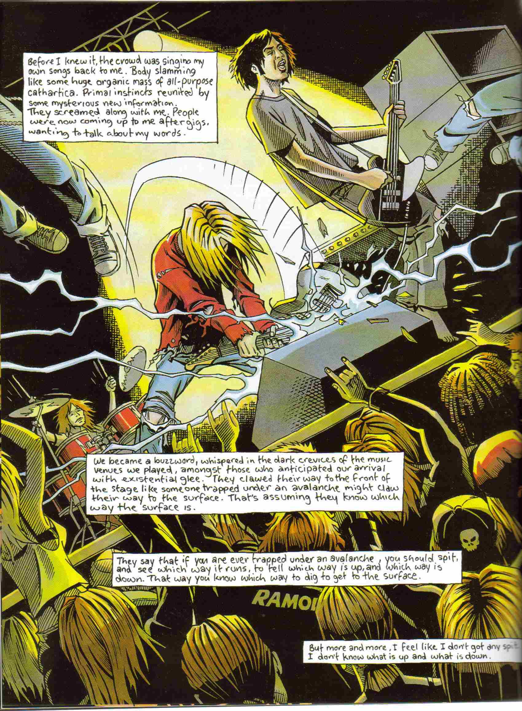 Read online GodSpeed: The Kurt Cobain Graphic comic -  Issue # TPB - 29